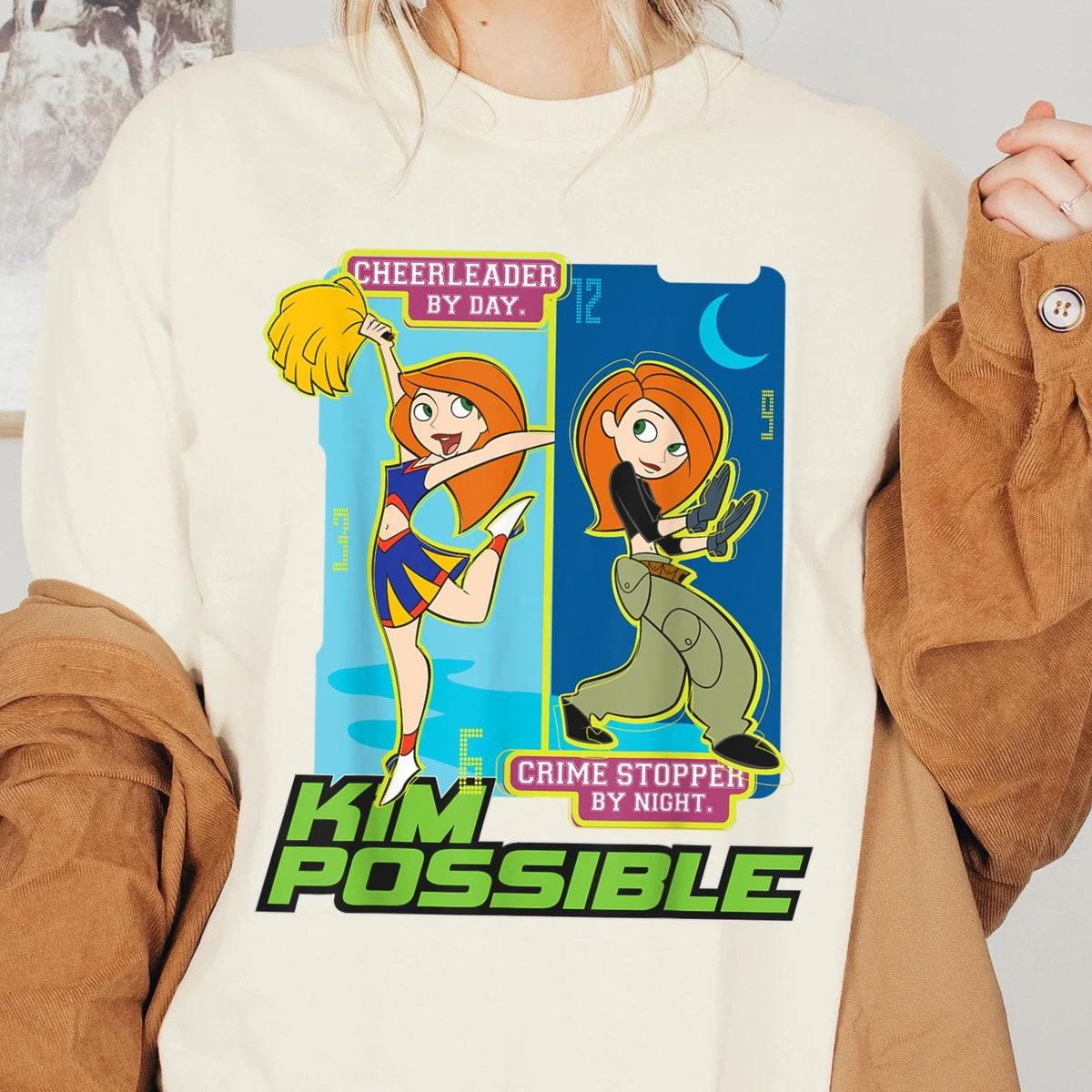 Retro Kim Possible Crime Stopper Vintage Girl Disney Shirt 2