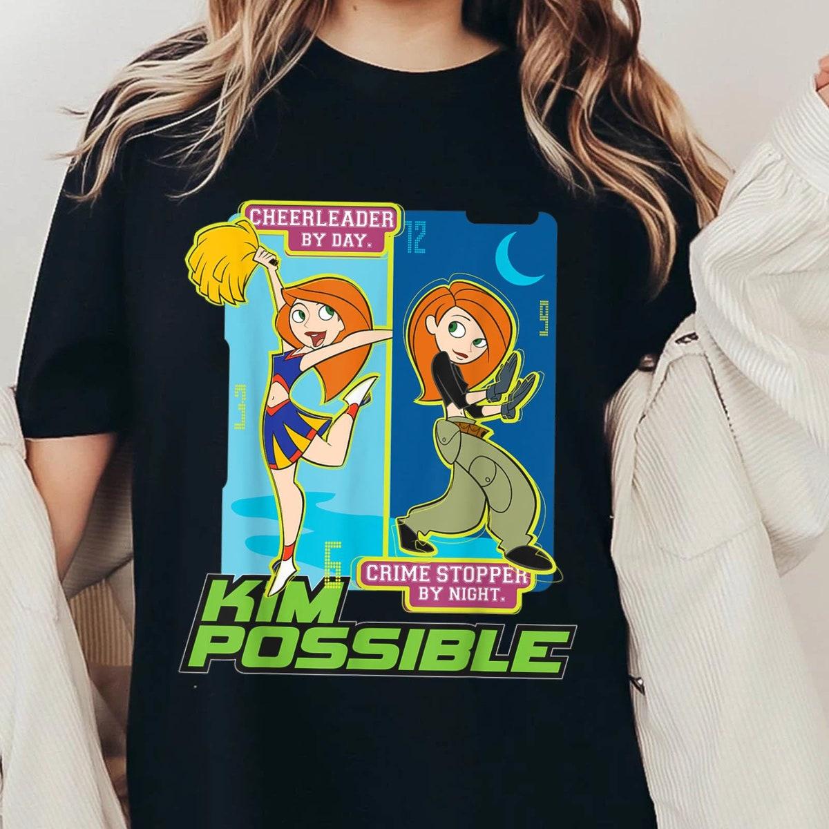 Retro Kim Possible Crime Stopper Vintage Girl Disney Shirt 3