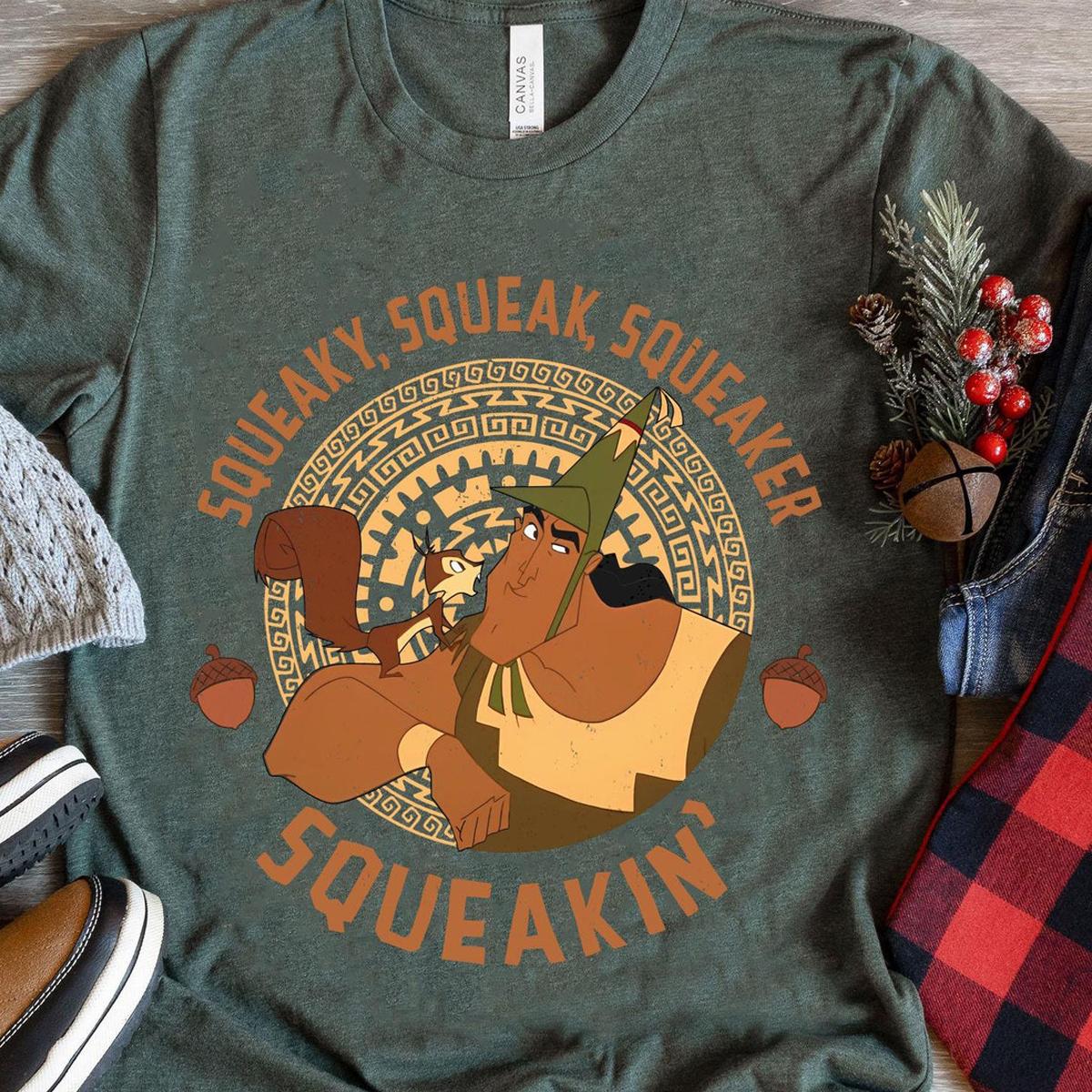 Retro Kronk And Squeaky The Emperor's New Groove Disney Shirt 3