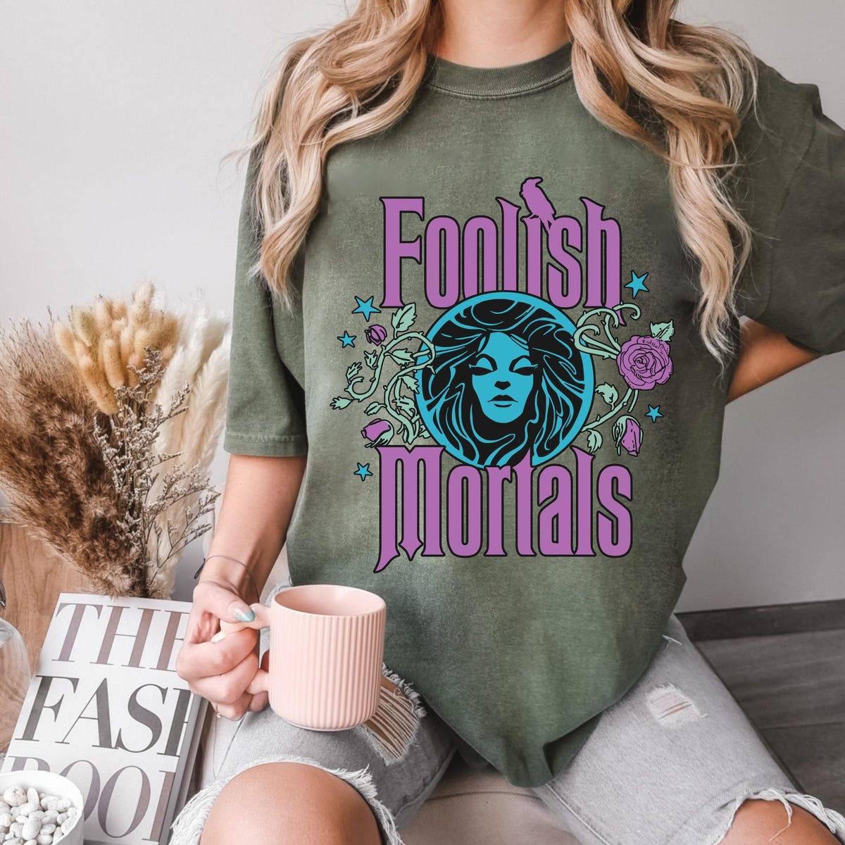 Retro Madame Leota Foolish Mortals Shirt 3