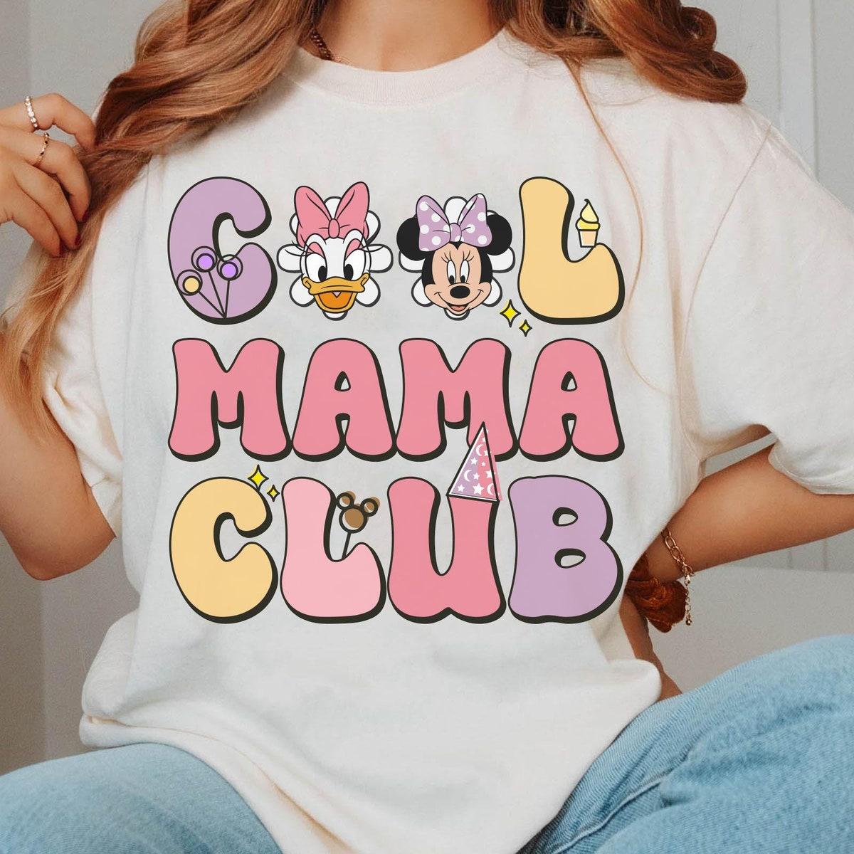 Retro Minnie And Daisy Cool Mama Club Mom Disney Shirt 1