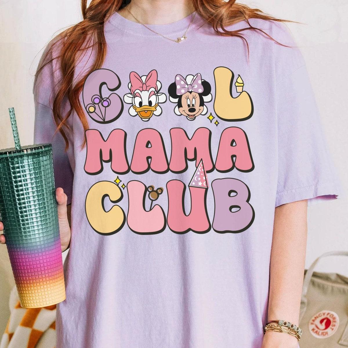 Retro Minnie And Daisy Cool Mama Club Mom Disney Shirt 3