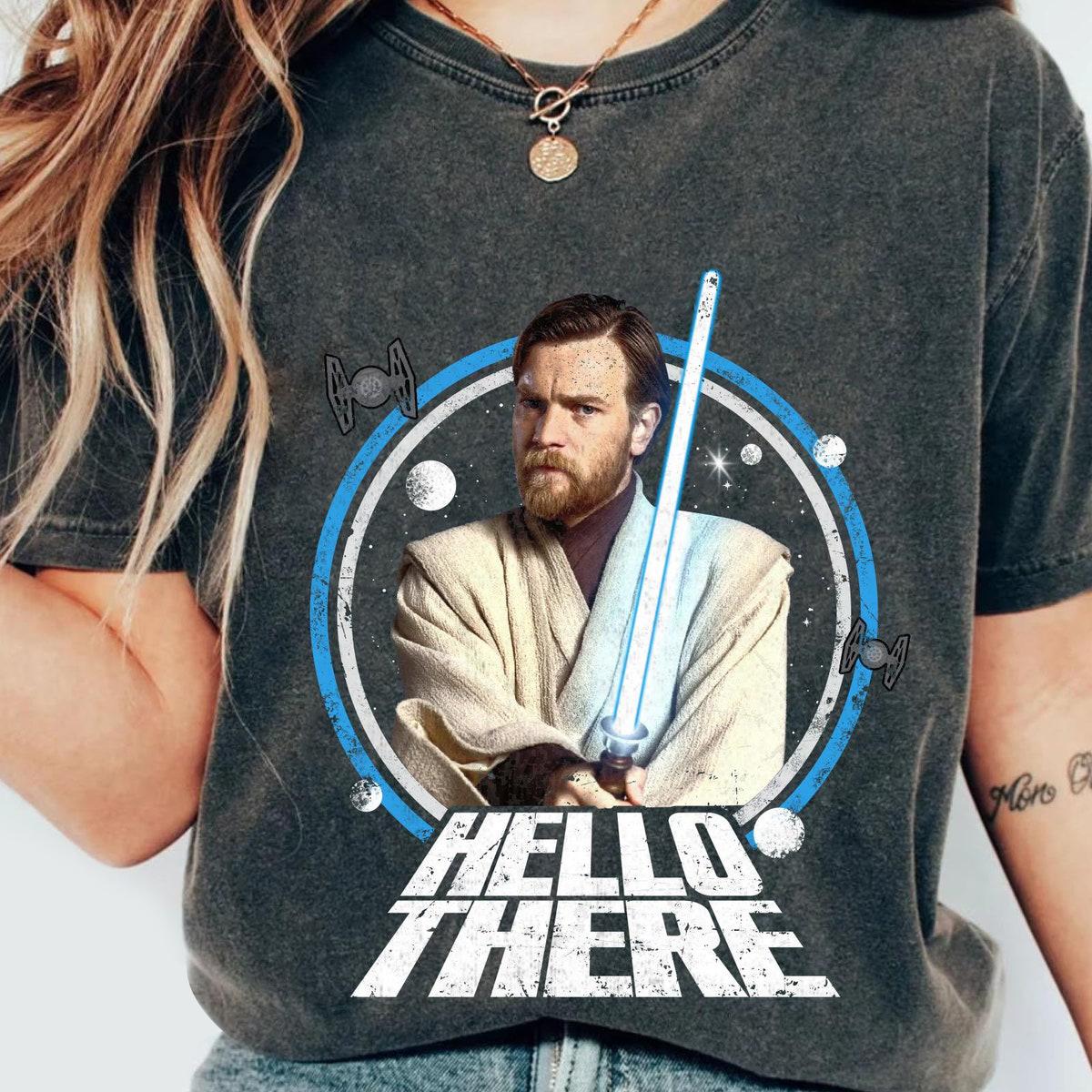 Retro Obi wan Kenobi Hello There Star Wars Shirt 2