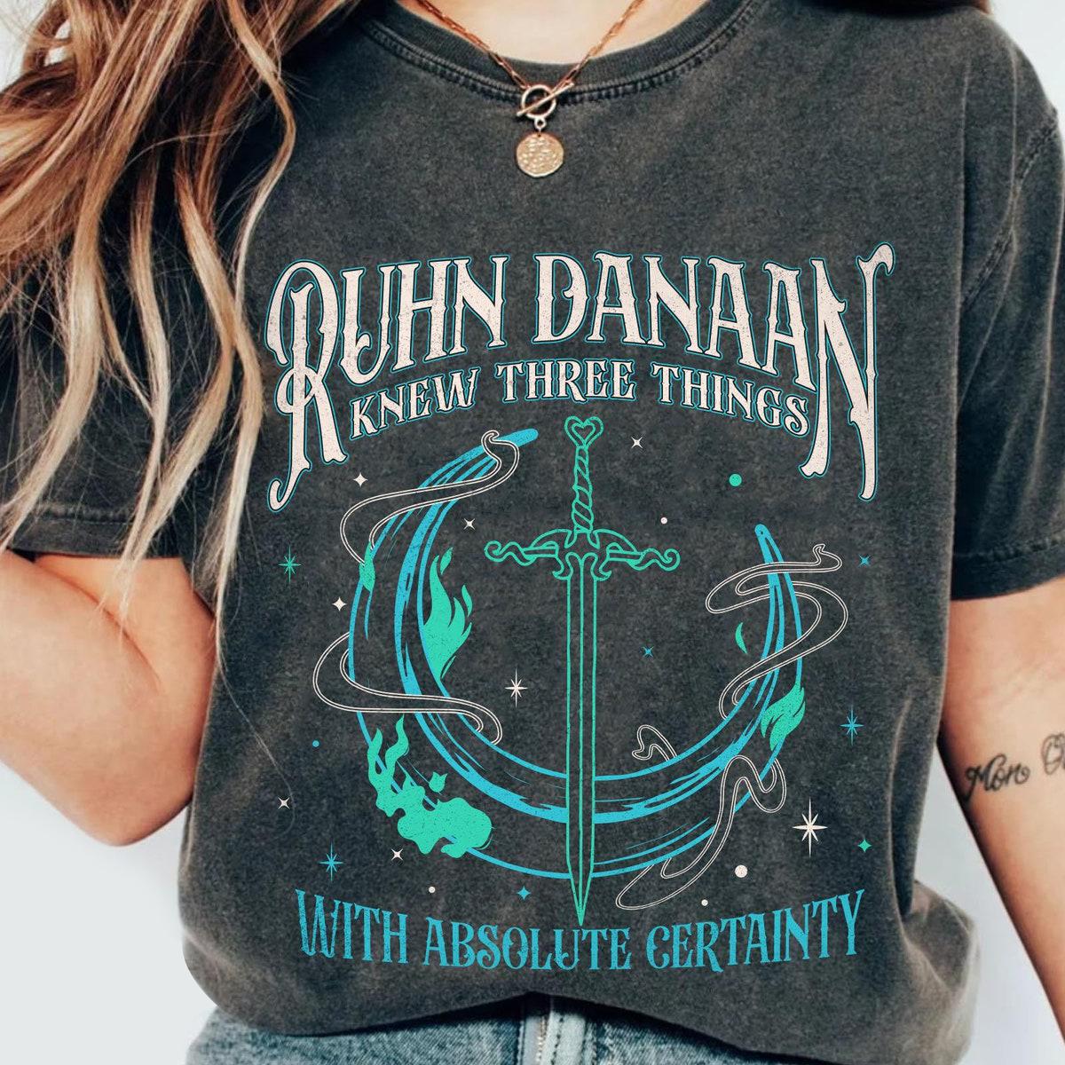 Retro Ruhn Danaan Knew Three Things Shirt 1