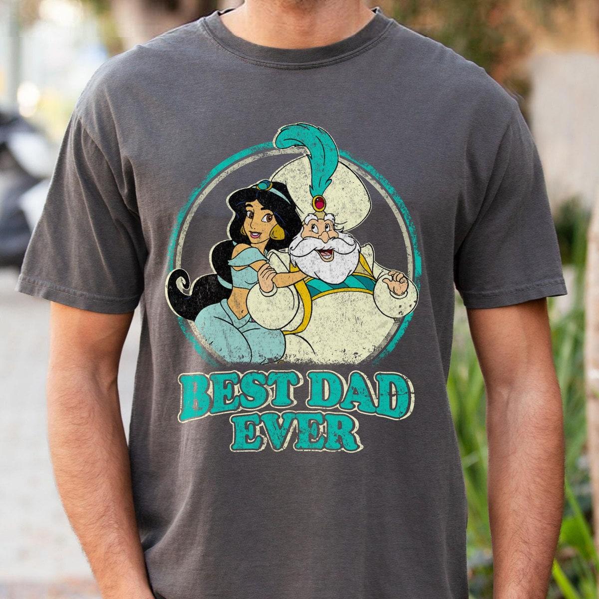 Retro The Sultan And Jasmine Best Dad Ever Shirt 2