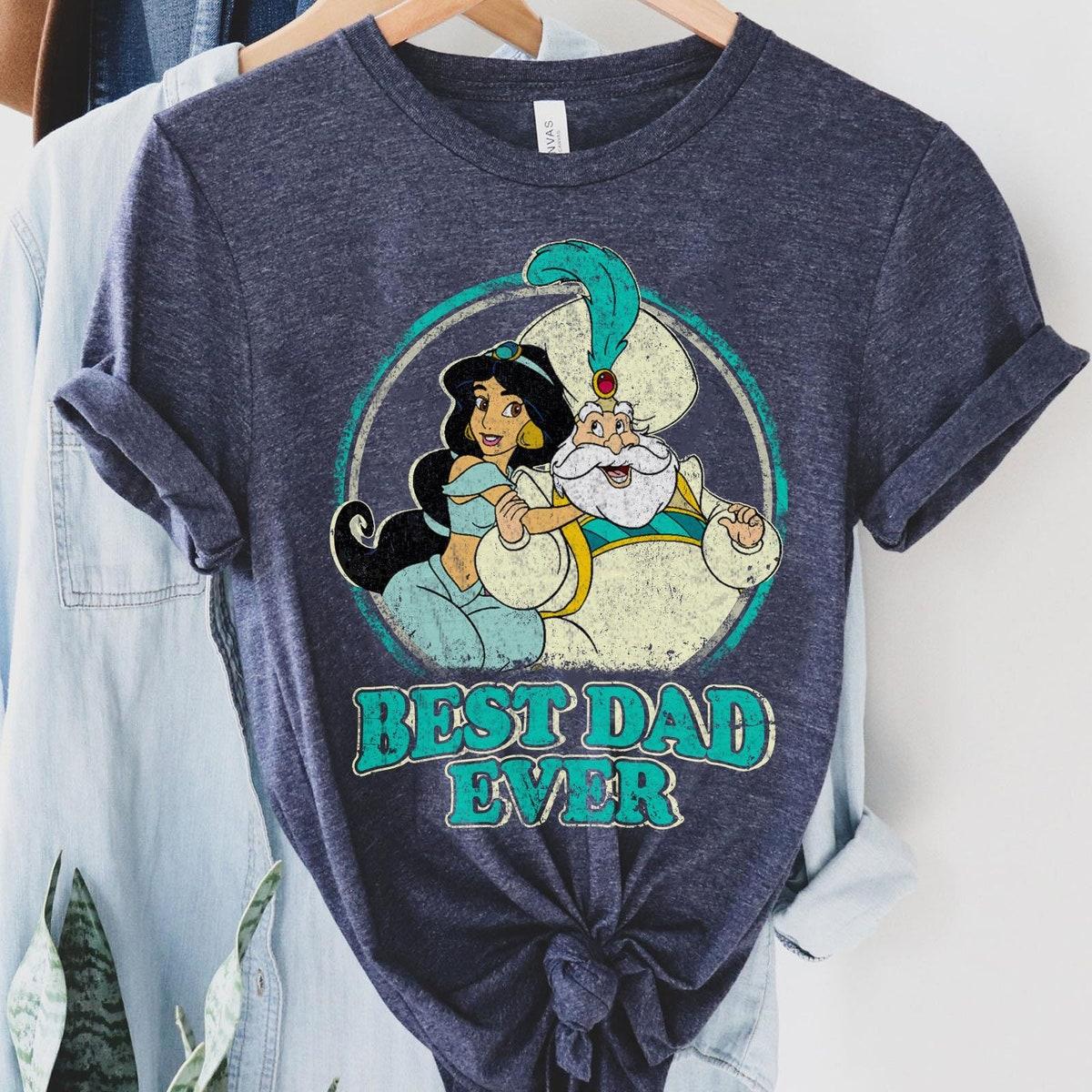 Retro The Sultan And Jasmine Best Dad Ever Shirt 5