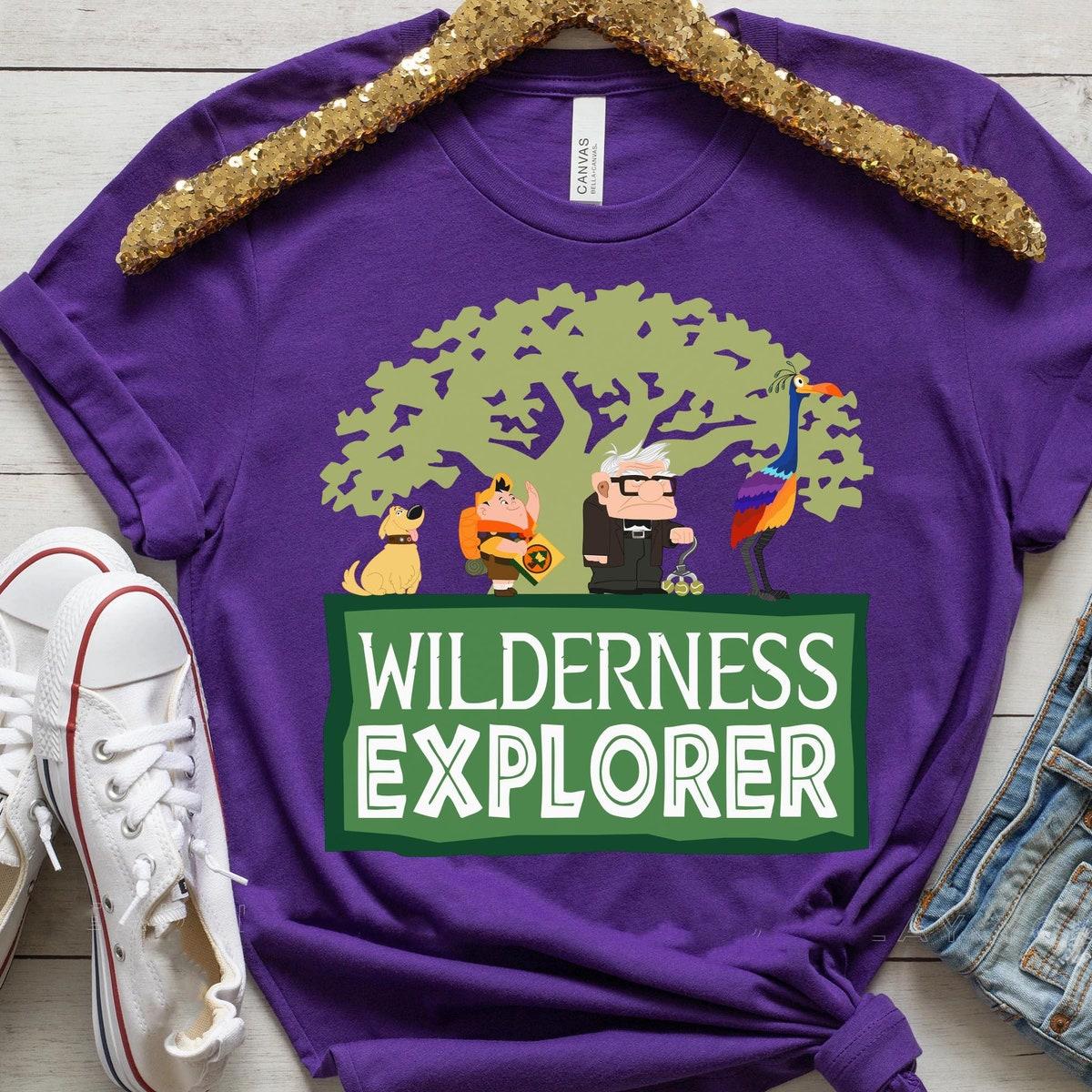 Retro Up Carl Russell Kevin Dug Wilderness Explorer Shirt 4