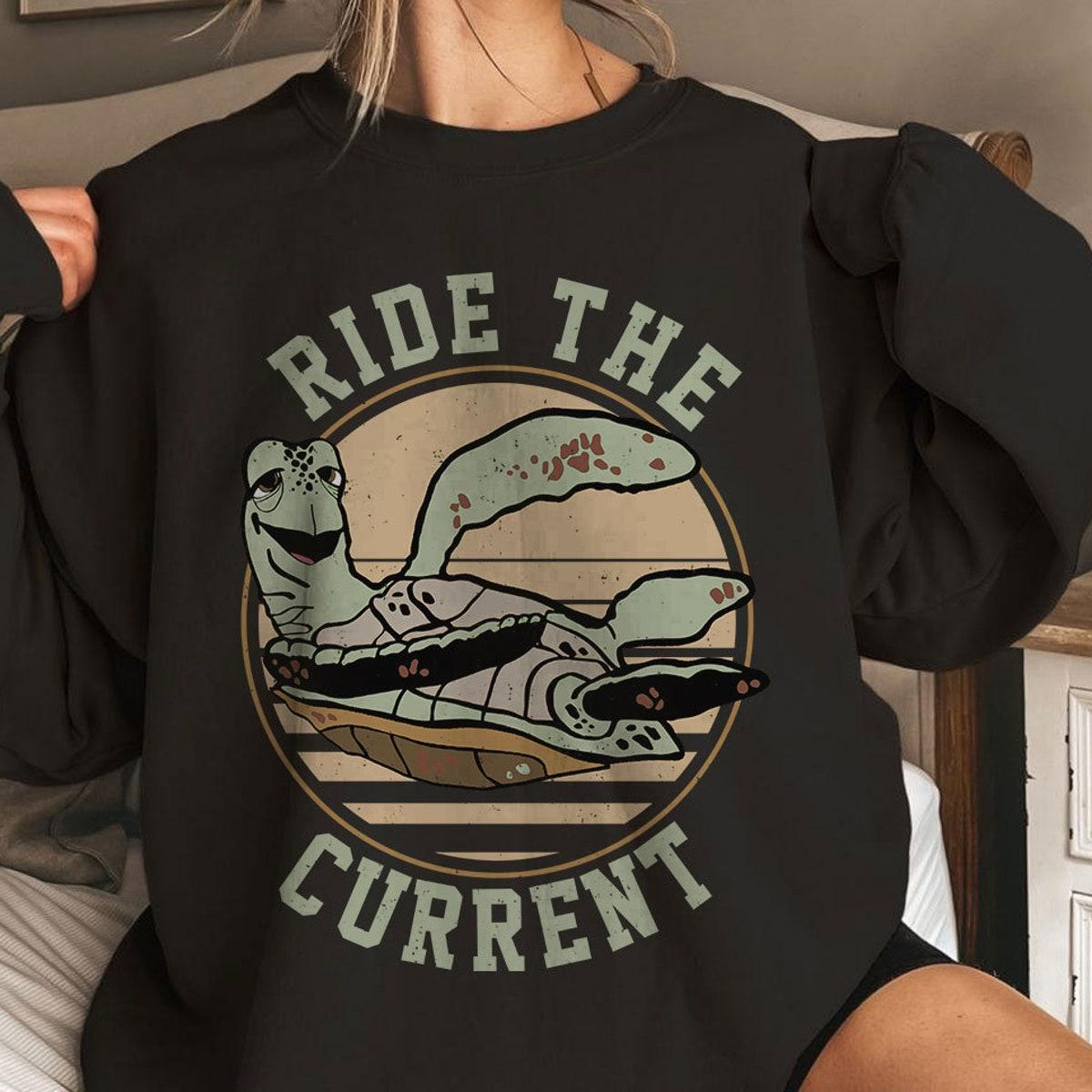 Ride The Current Finding Nemo Earth Day Crush And Squirt Shirt 4