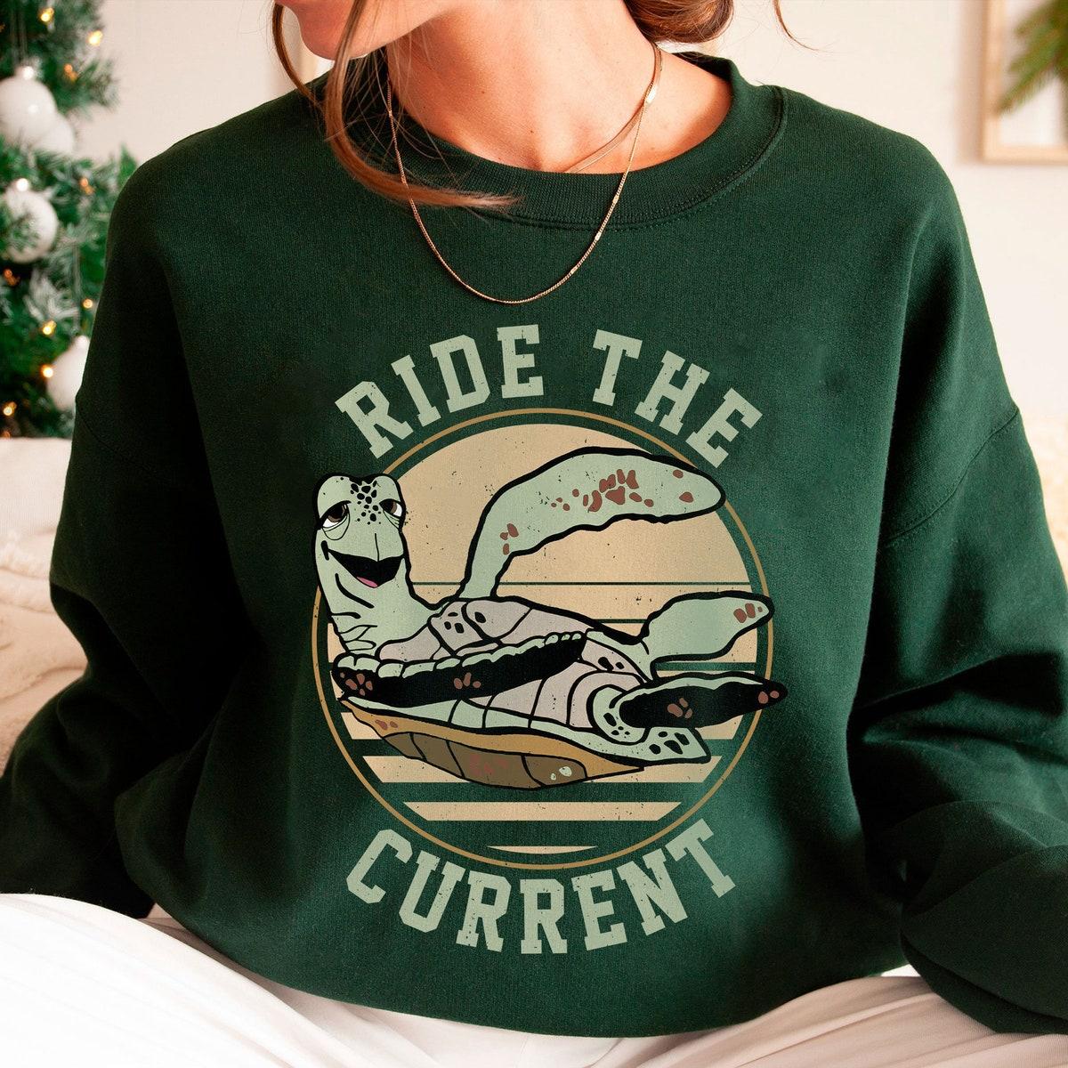 Ride The Current Finding Nemo Earth Day Crush And Squirt Shirt 5