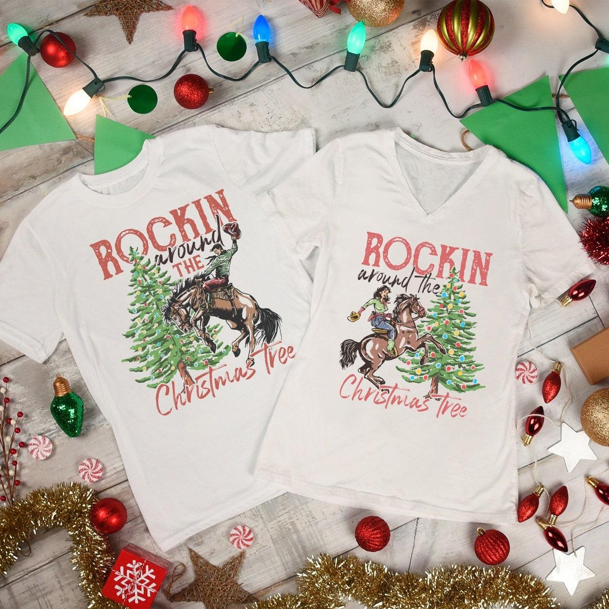 Rockin' Around The Christmas Tree Shirt 1