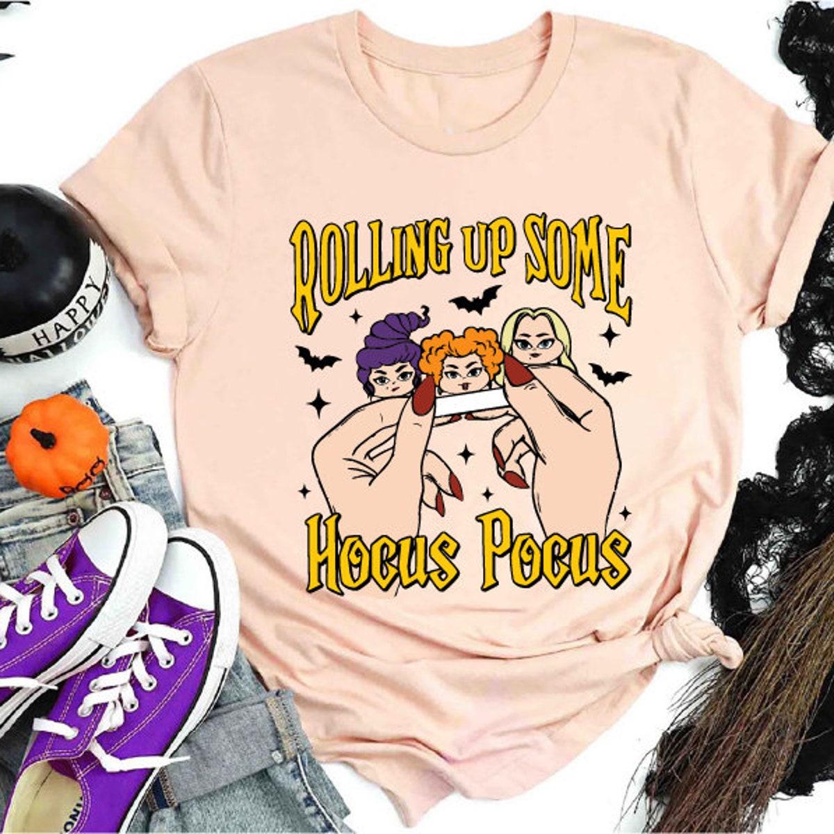 Rolling Up Some Hocus Pocus Sanderson Sisters Brewing Co Shirt 4