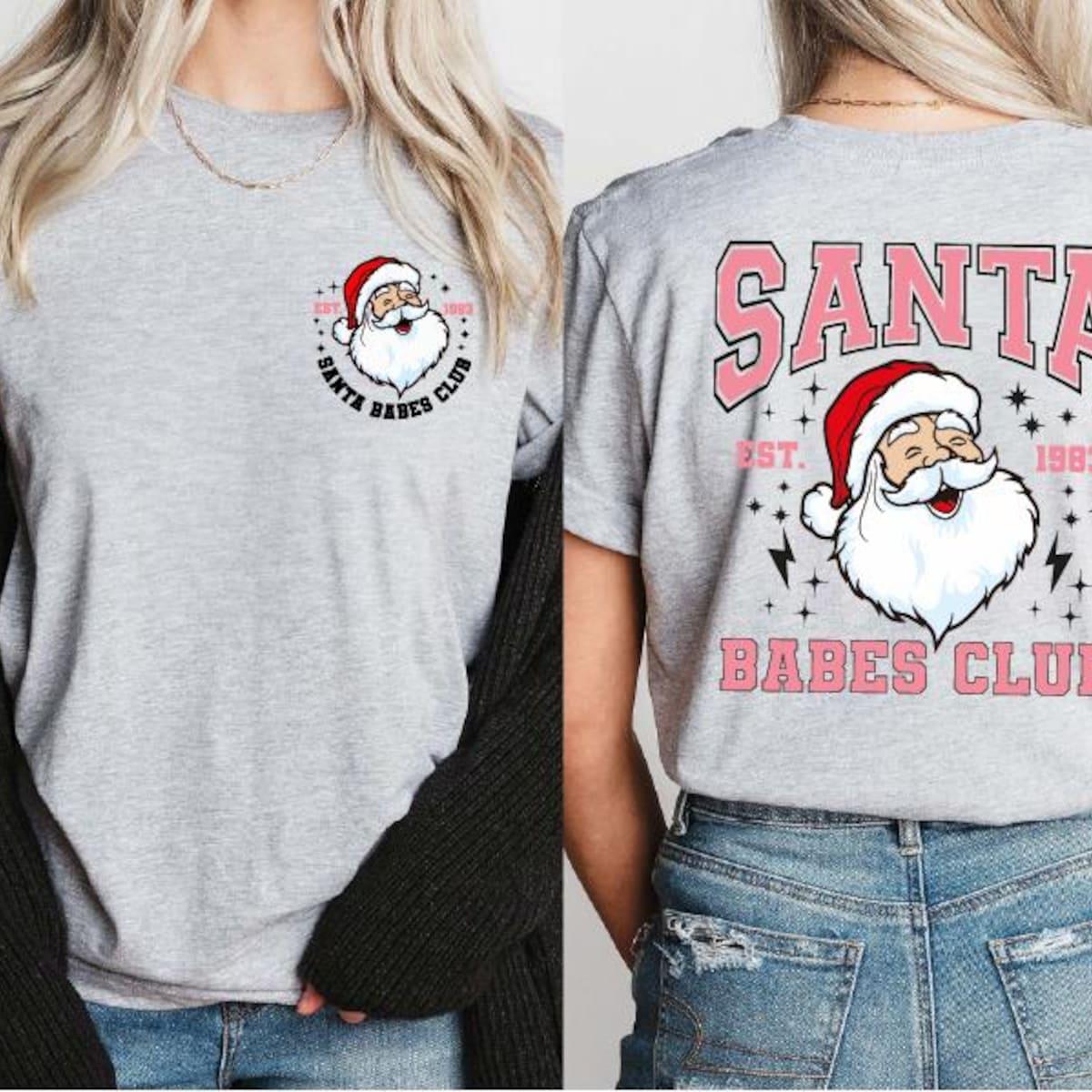 Santa Babes Club Santa Est 1983 Shirt 7