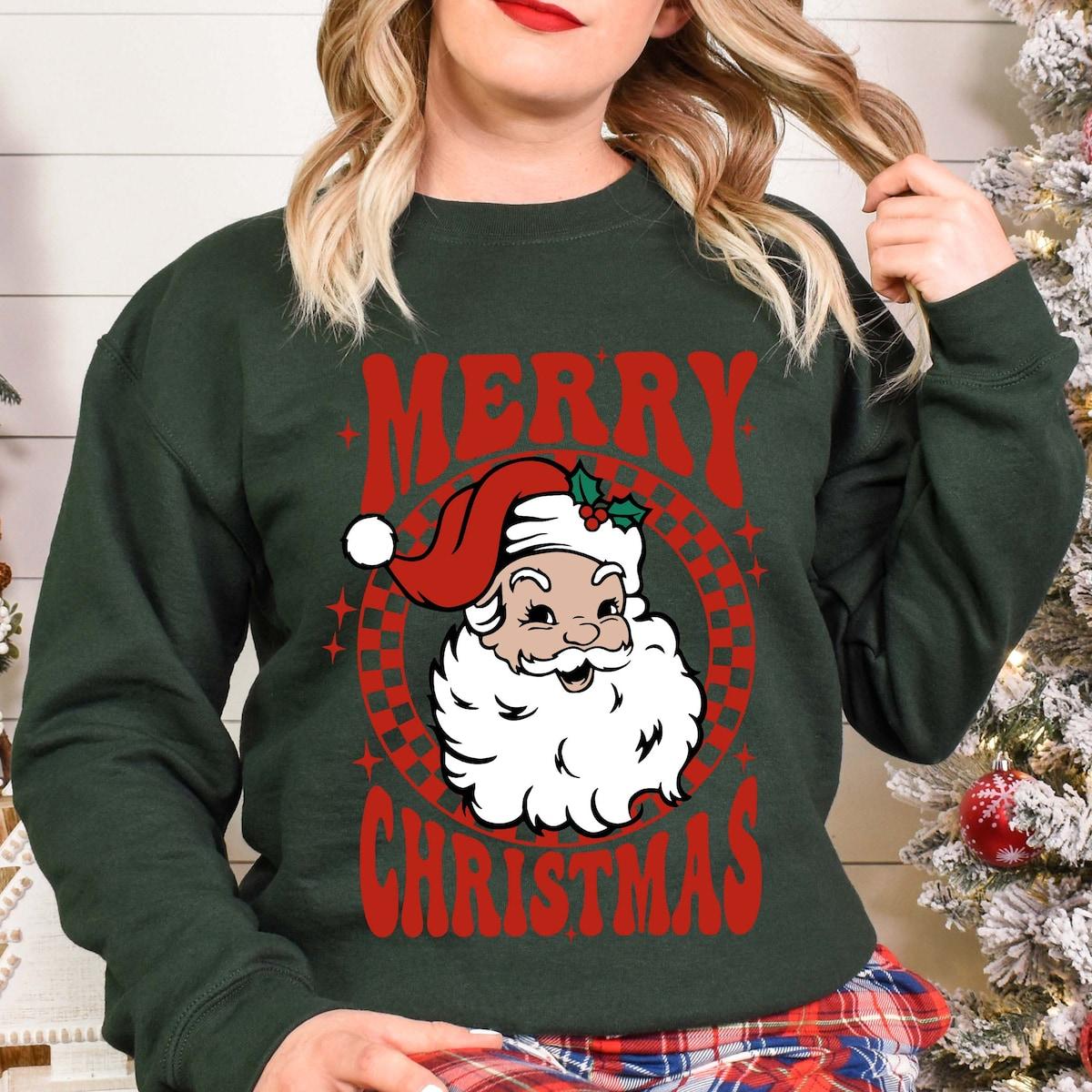 Santa Christmas Family Matching Shirt 1