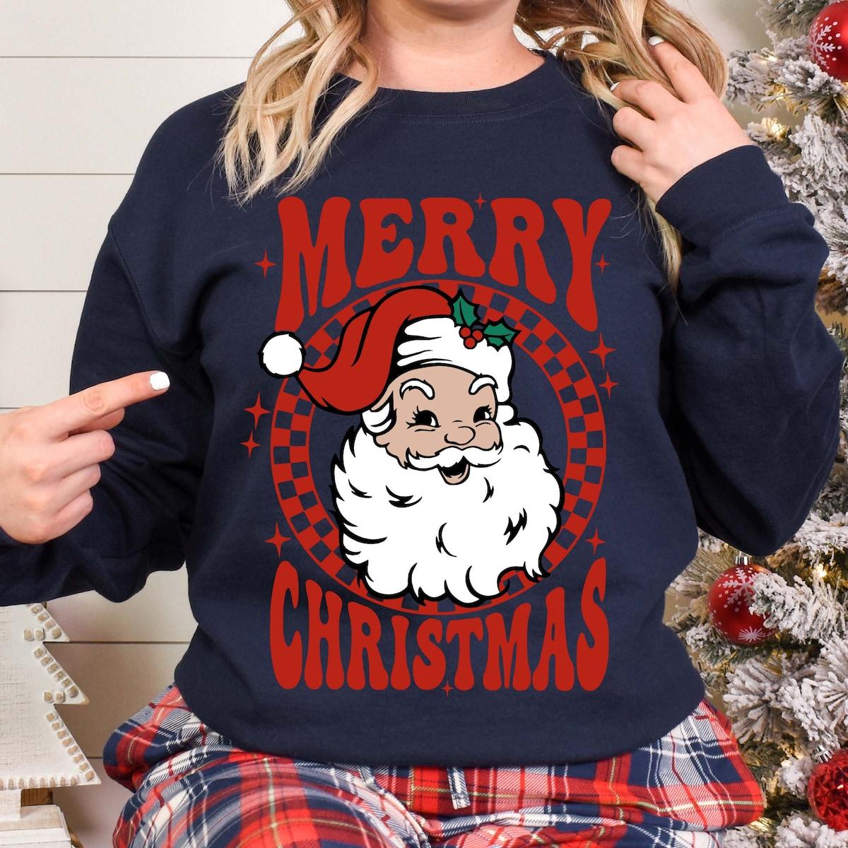 Santa Christmas Family Matching Shirt 3