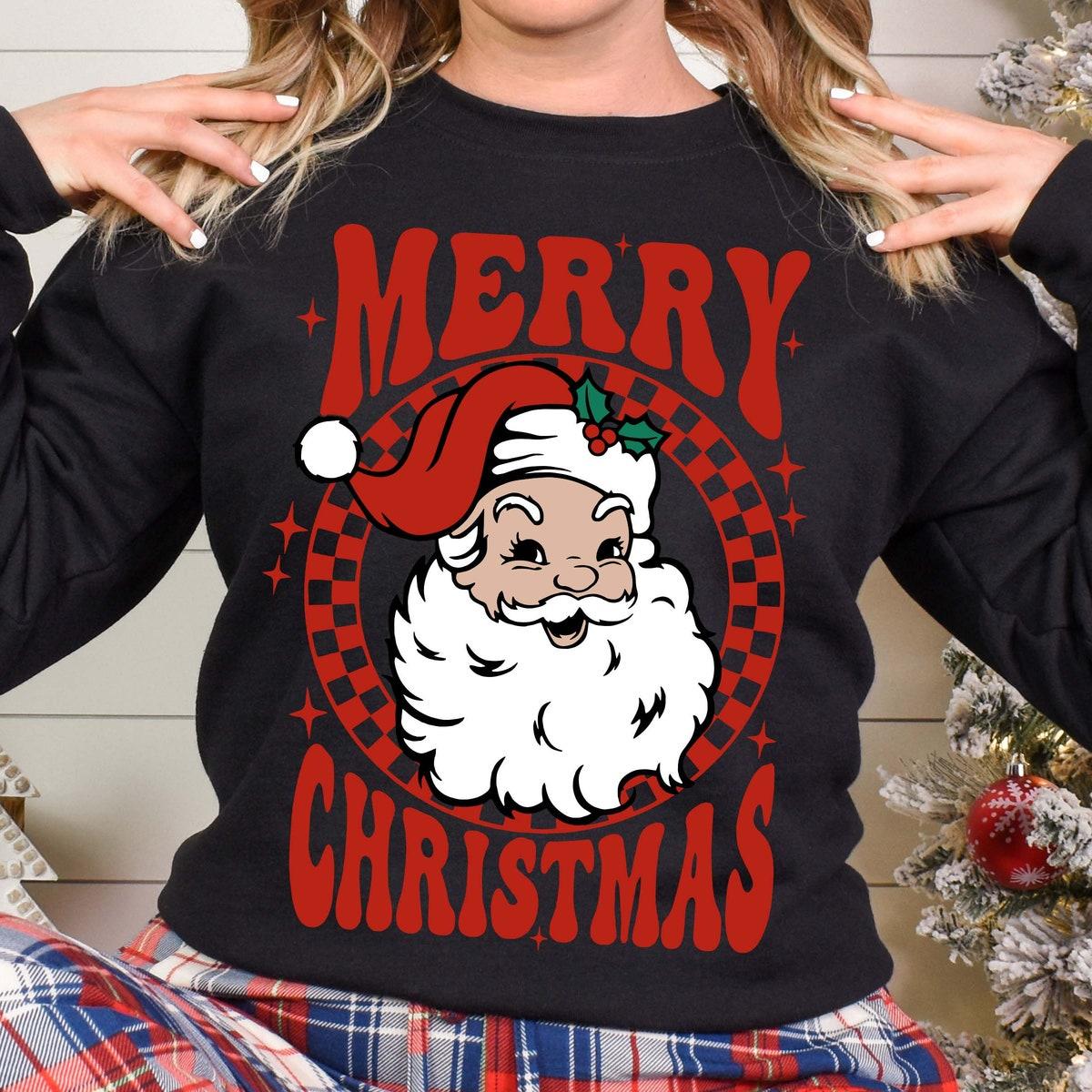 Santa Christmas Family Matching Shirt 4