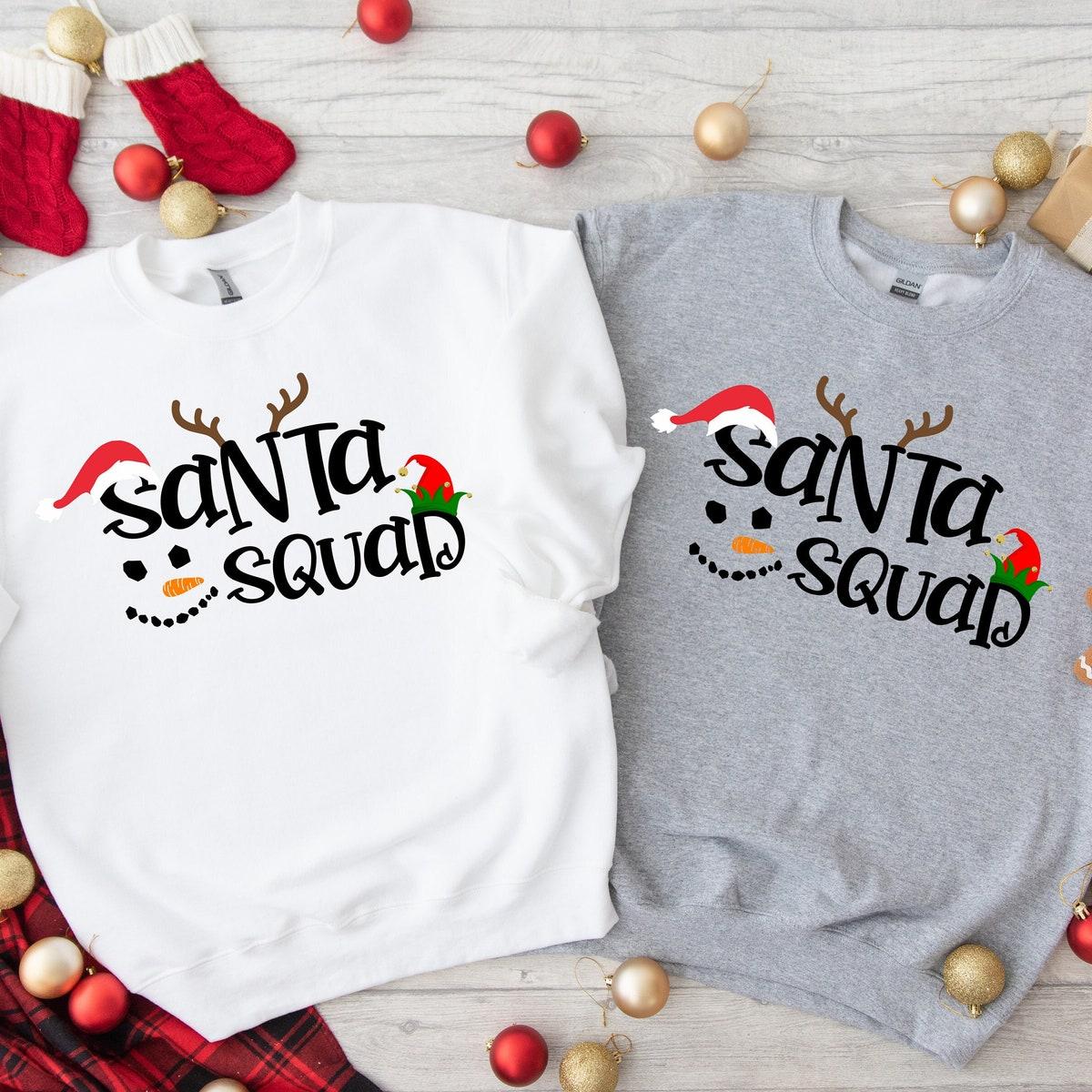 Santa Squad Christmas Party Shirt 1