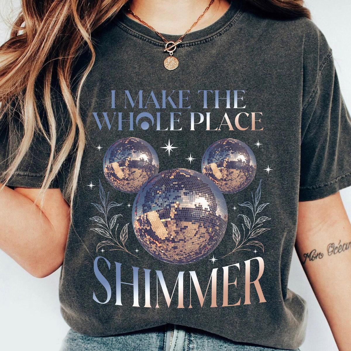 Shimmer Mickey Mouse Disco Ball Shirt 1