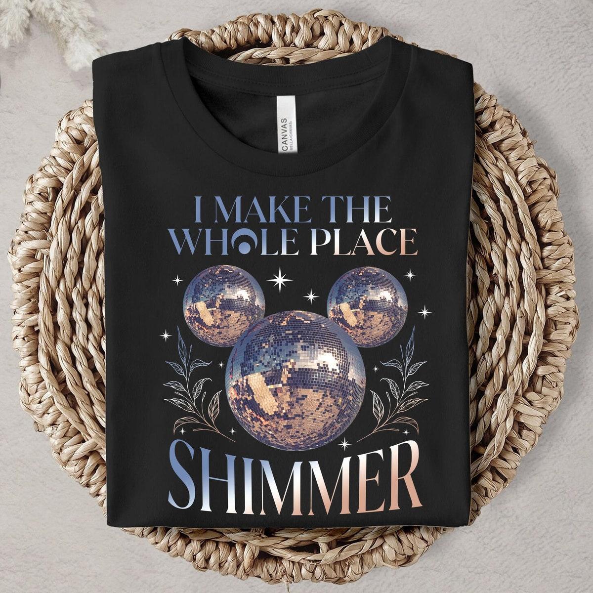 Shimmer Mickey Mouse Disco Ball Shirt 2