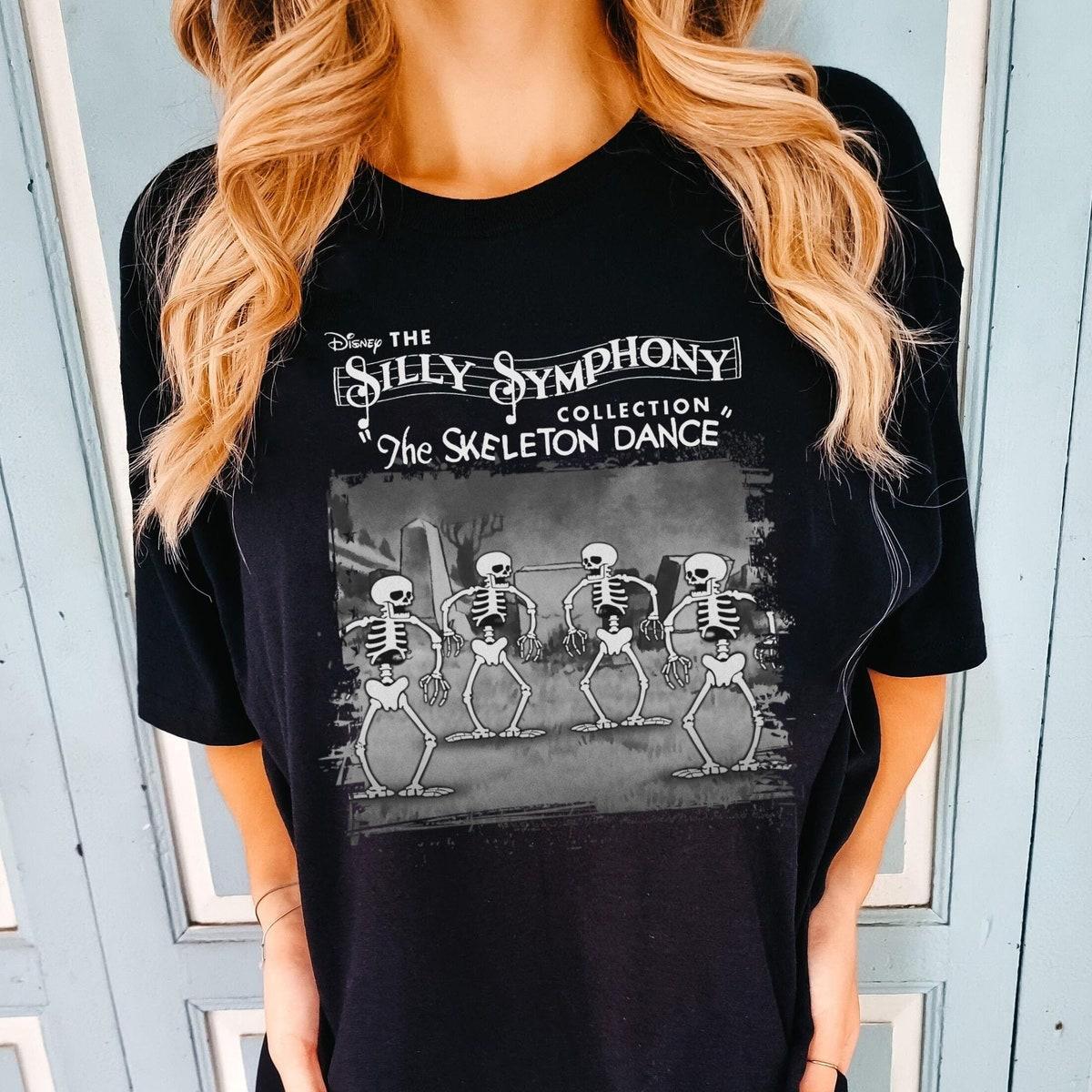 Silly Symphony Collection The Skeleton Dance Shirt 4