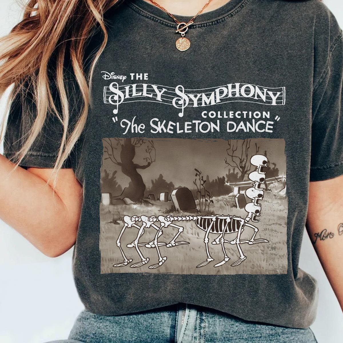 Silly Symphony Skeleton Dance Halloween Shirt 1