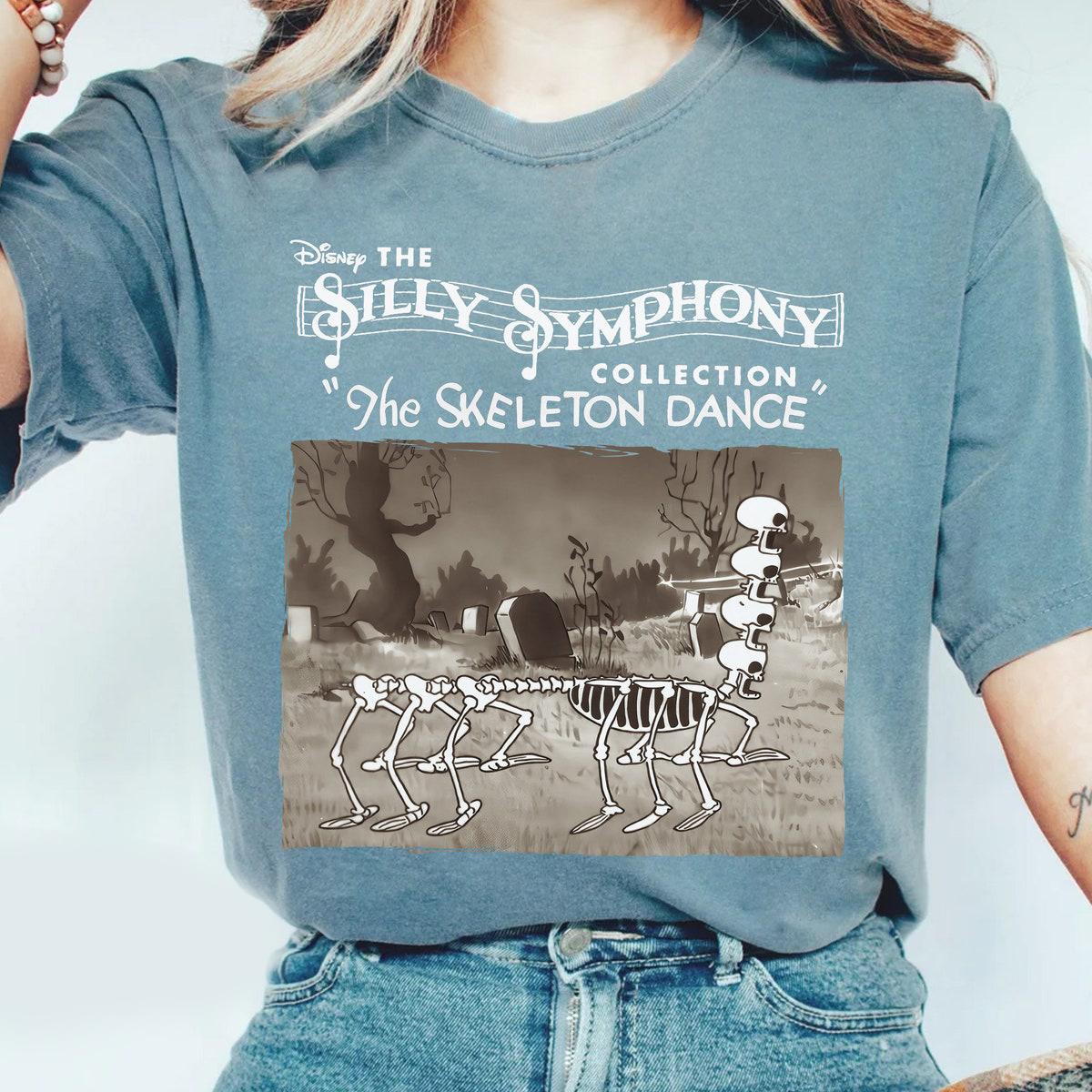 Silly Symphony Skeleton Dance Halloween Shirt 2