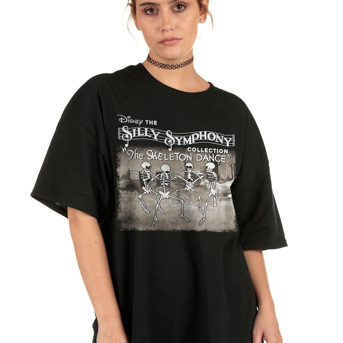 Silly Symphony The Skeleton Dance Vintage Halloween Shirt 1