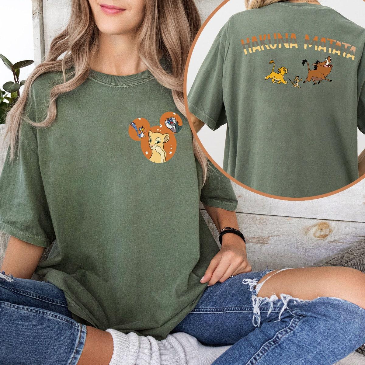 Simba Timon Pumbaa Hakuna Matata The Lion King Shirt 5