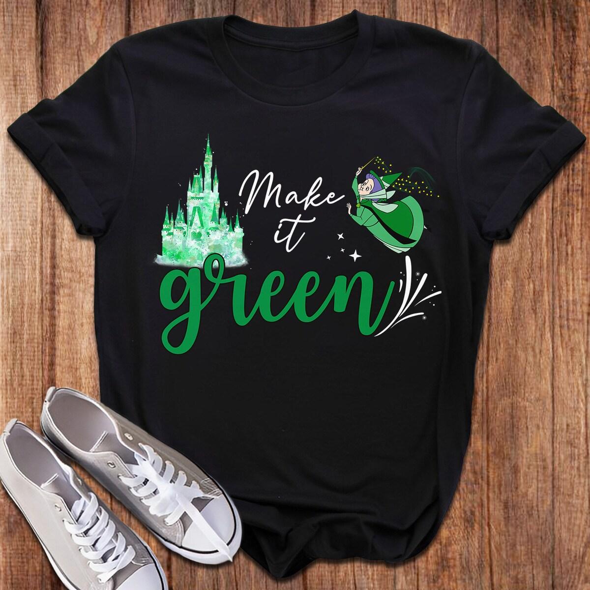 Sleeping Beauty Godmother Make It Pink Make It Blue Make It Green Shirt 3