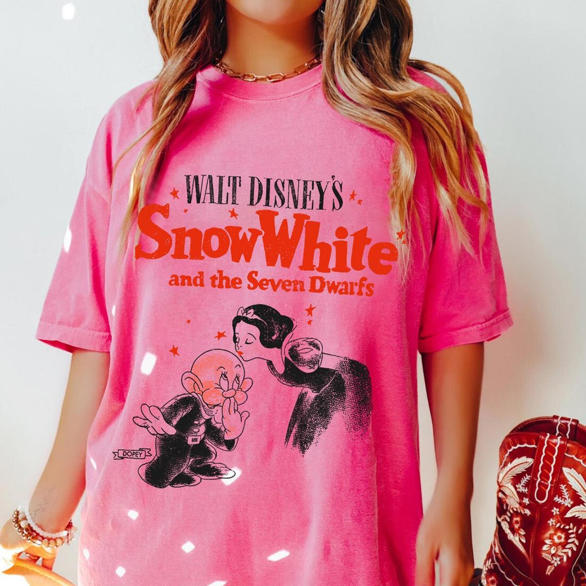 Snow White And Dopey Dwarf Shirt 2