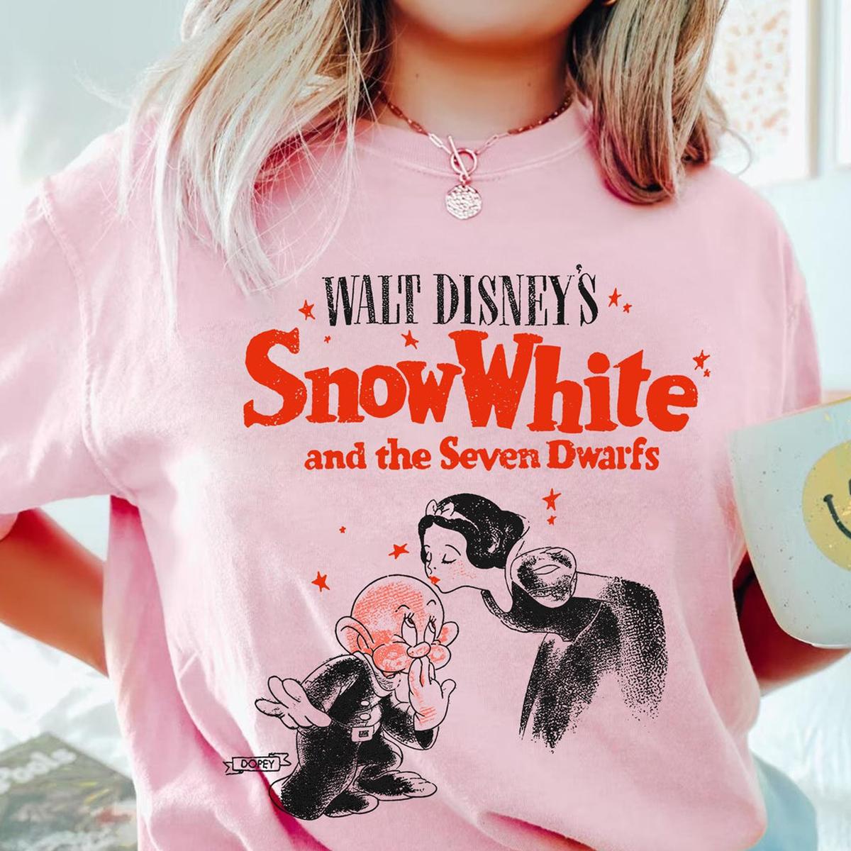 Snow White And Dopey Dwarf Shirt 4