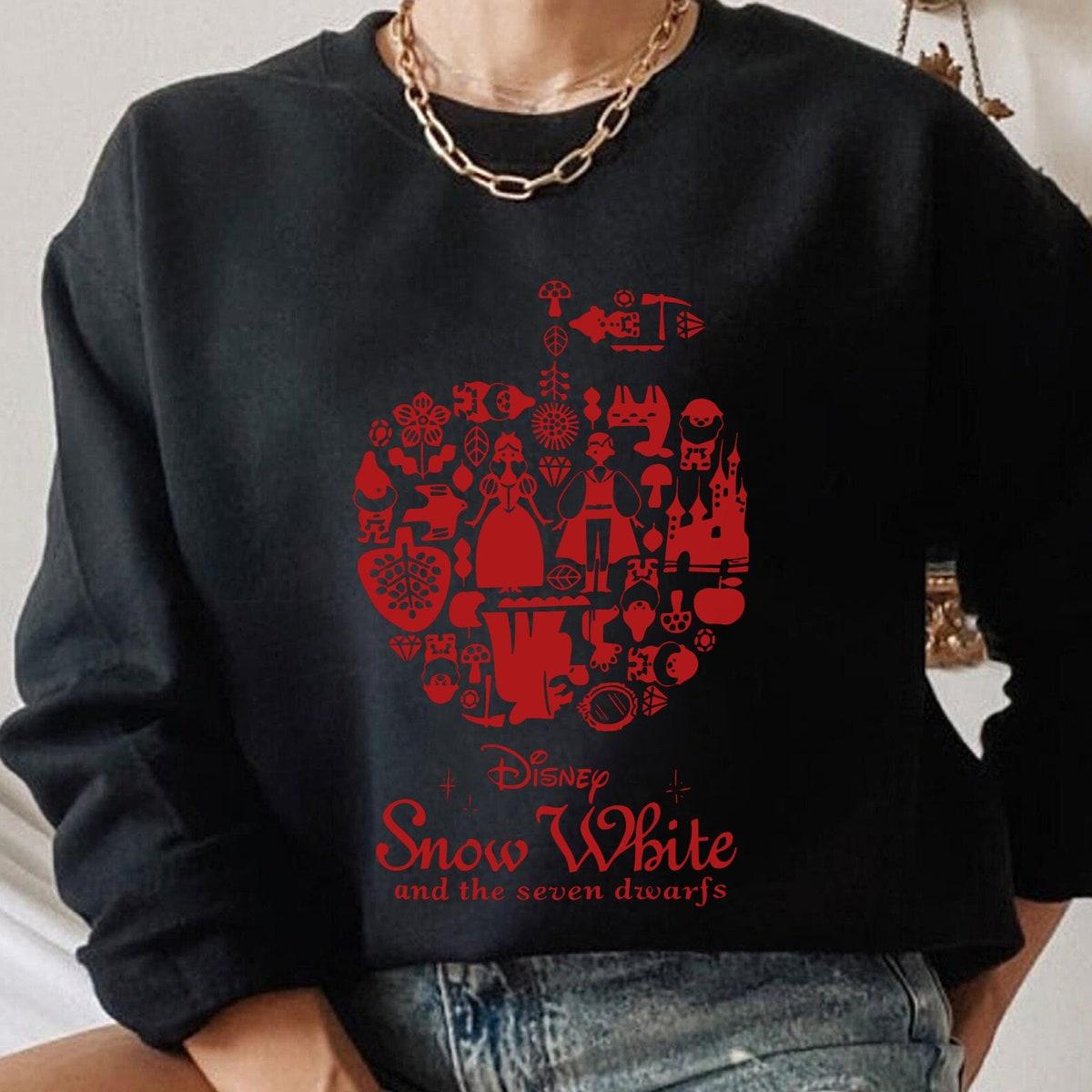 Snow White Seven Dwarfs Red Foil Shirt 4