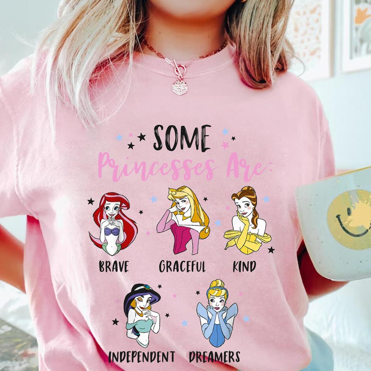 Some Princesses Are Ariel Snow White Cinderella Aurora Shirt 2