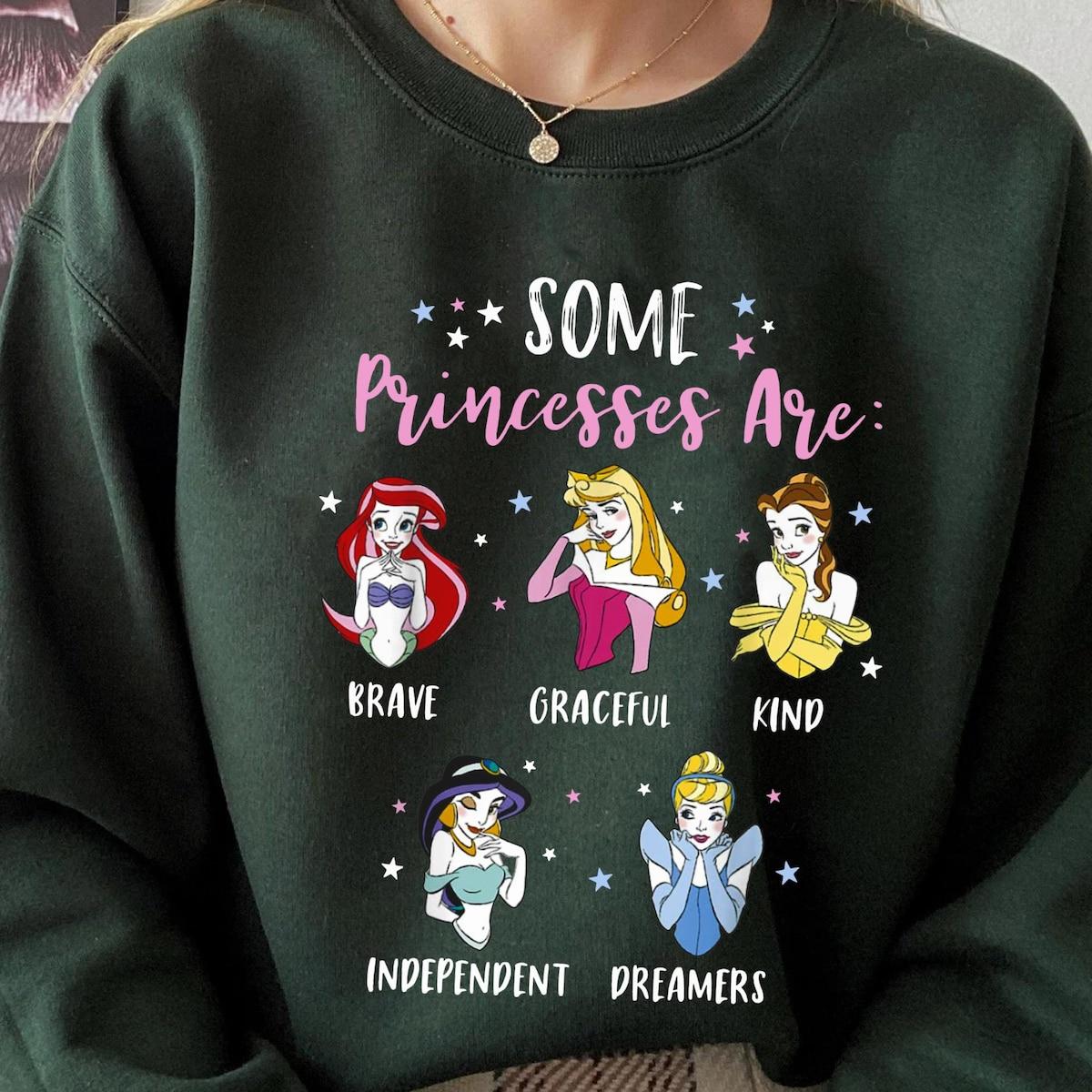 Some Princesses Are Ariel Snow White Cinderella Aurora Shirt 4