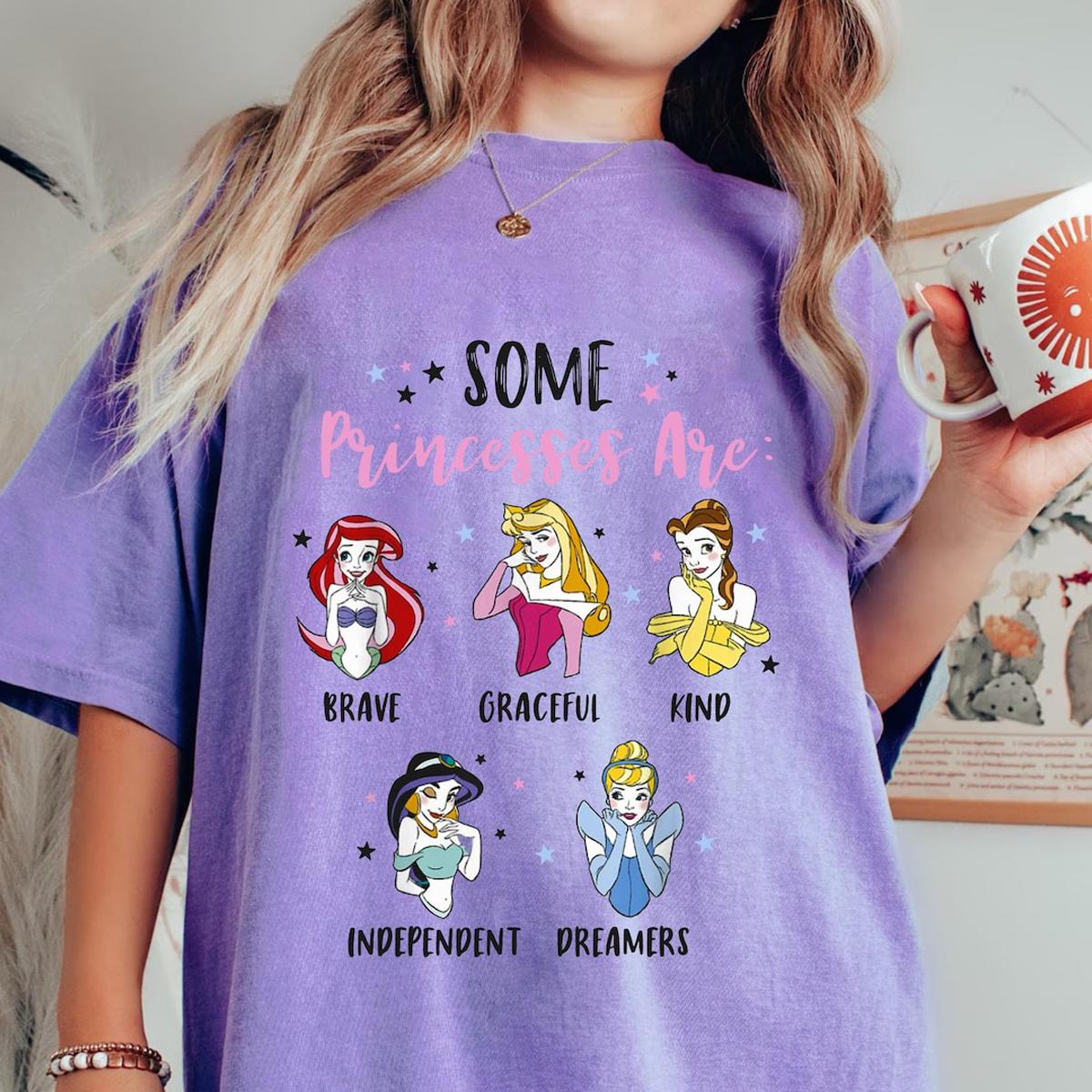 Some Princesses Are Ariel Snow White Cinderella Aurora Shirt 6