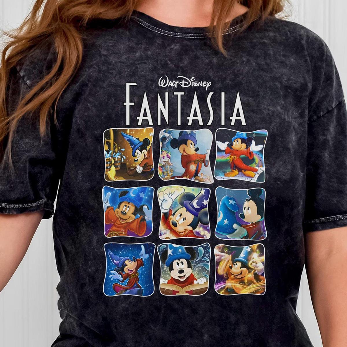 Sorcerer Mickey Mouse Fantasia Shirt 1