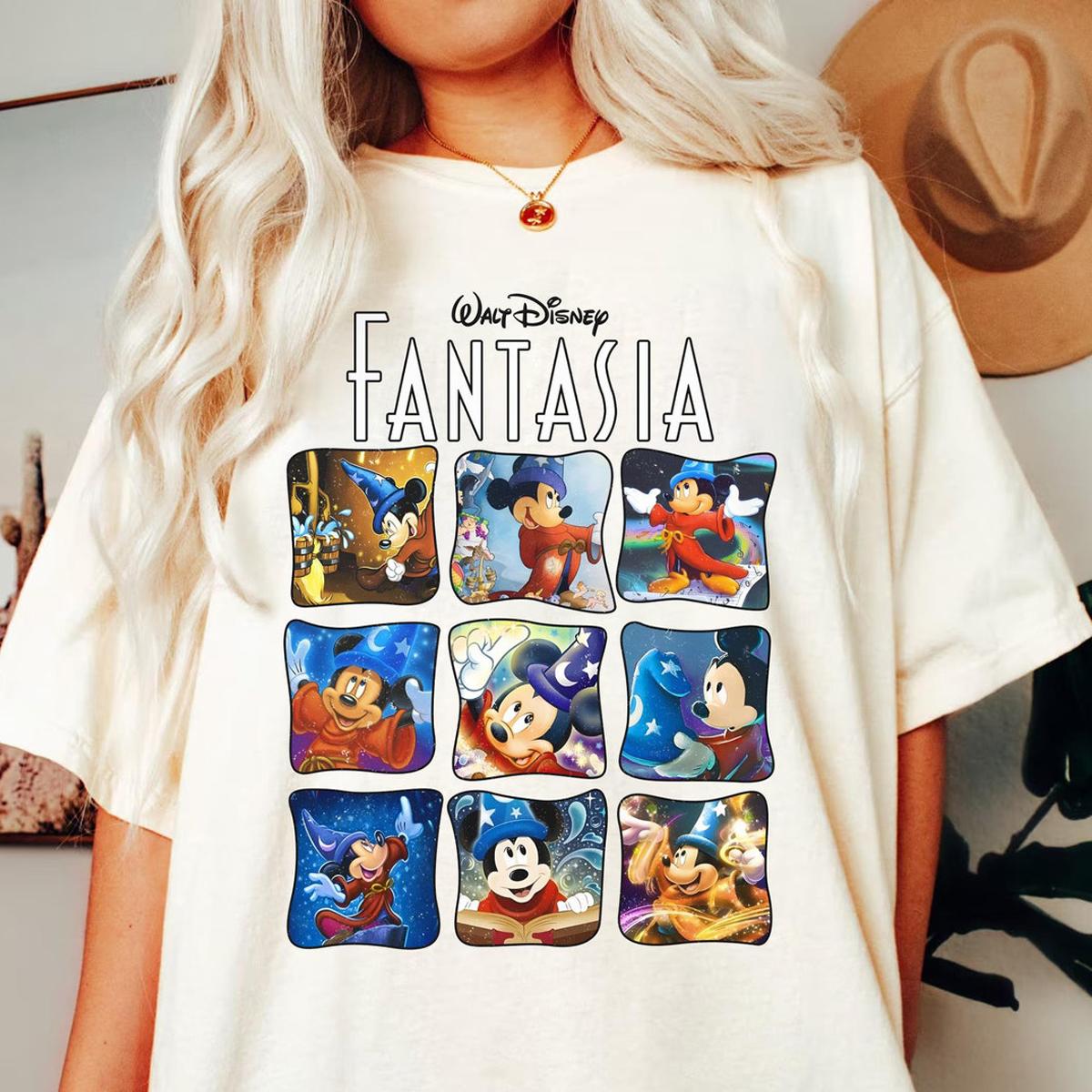 Sorcerer Mickey Mouse Fantasia Shirt 2