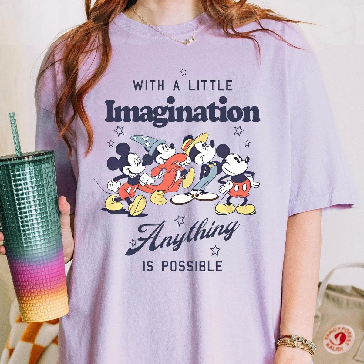 Sorcerer Mickey With A Little Imagination Anything Is Possible Shirt 4