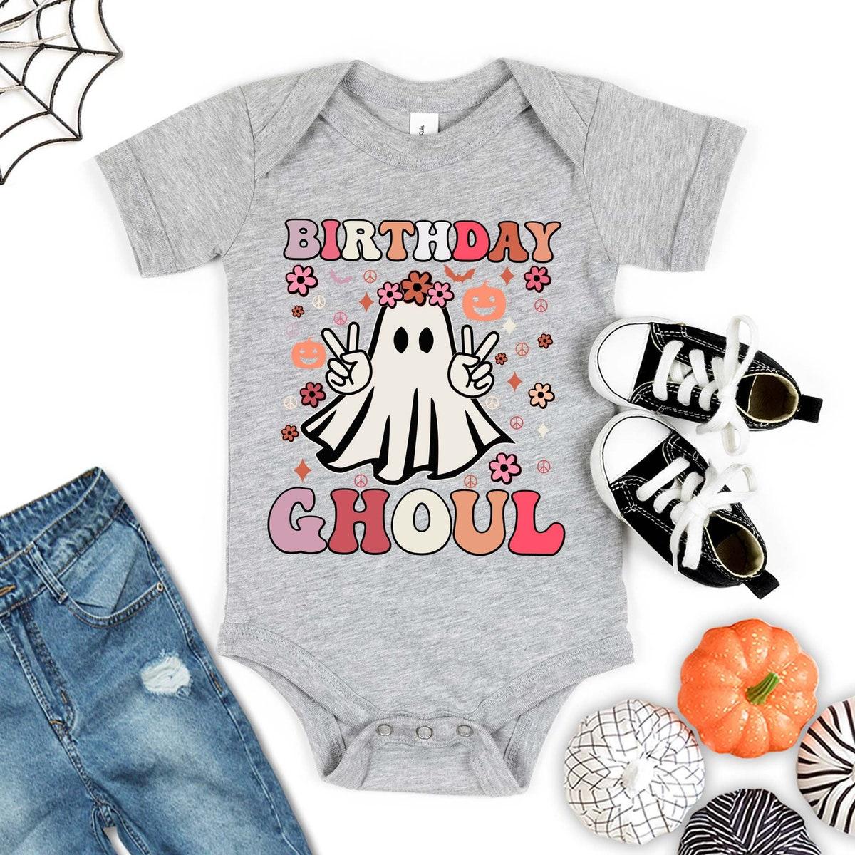 Spooky Mama Birthday Ghoul Halloween Shirt 4