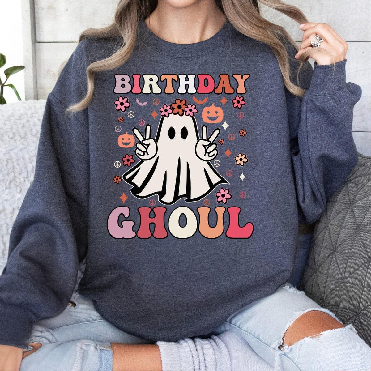 Spooky Mama Birthday Ghoul Shirt 4