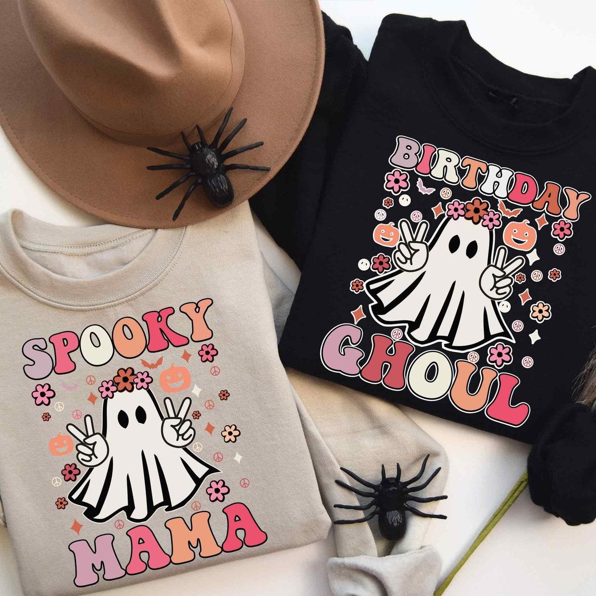 Spooky Mama Birthday Ghoul Shirt 6