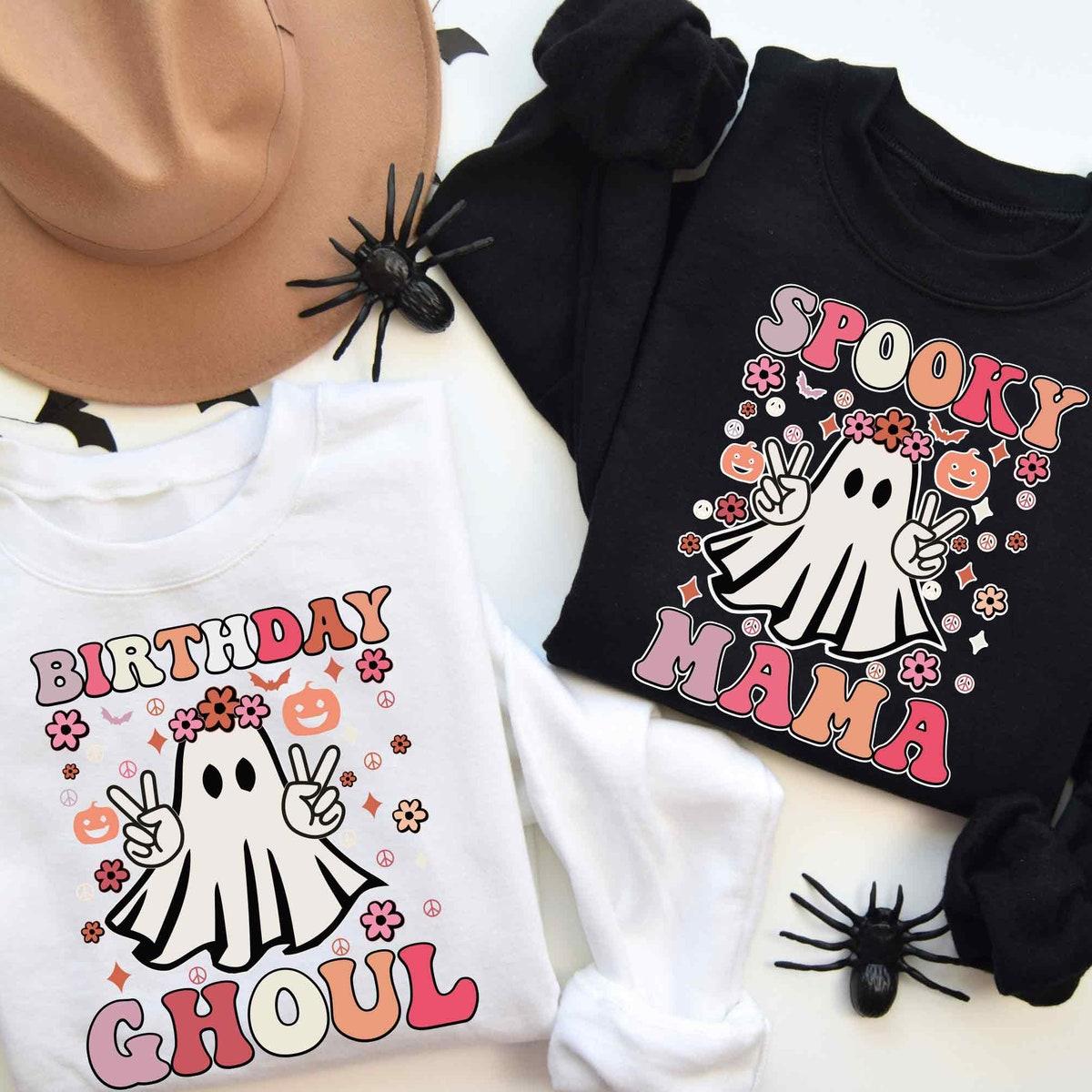 Spooky Mama Birthday Ghoul Shirt 7