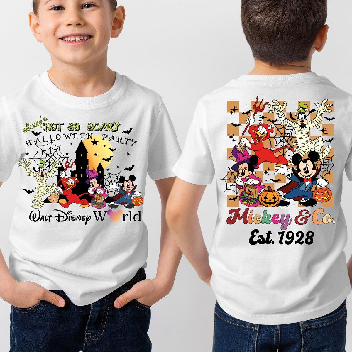 Spooky Season Mickey's Not So Scary Halloween Party Shirt 1