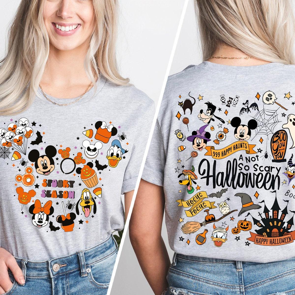 Spooky Season Mickey's Not So Scary Halloween Party Shirt 3