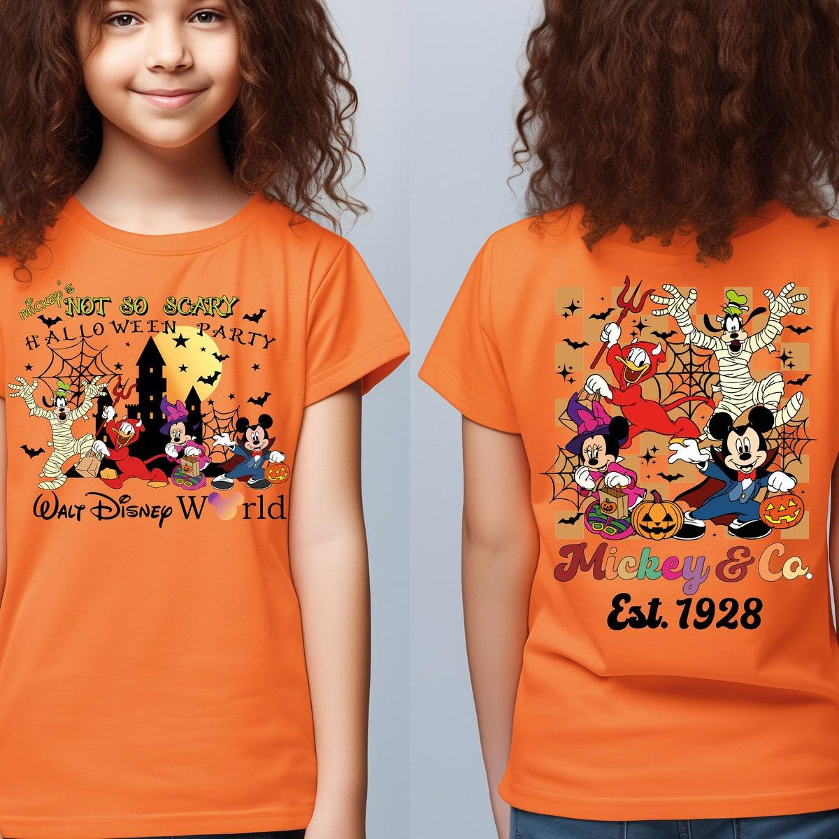 Spooky Season Mickey's Not So Scary Halloween Party Shirt 3