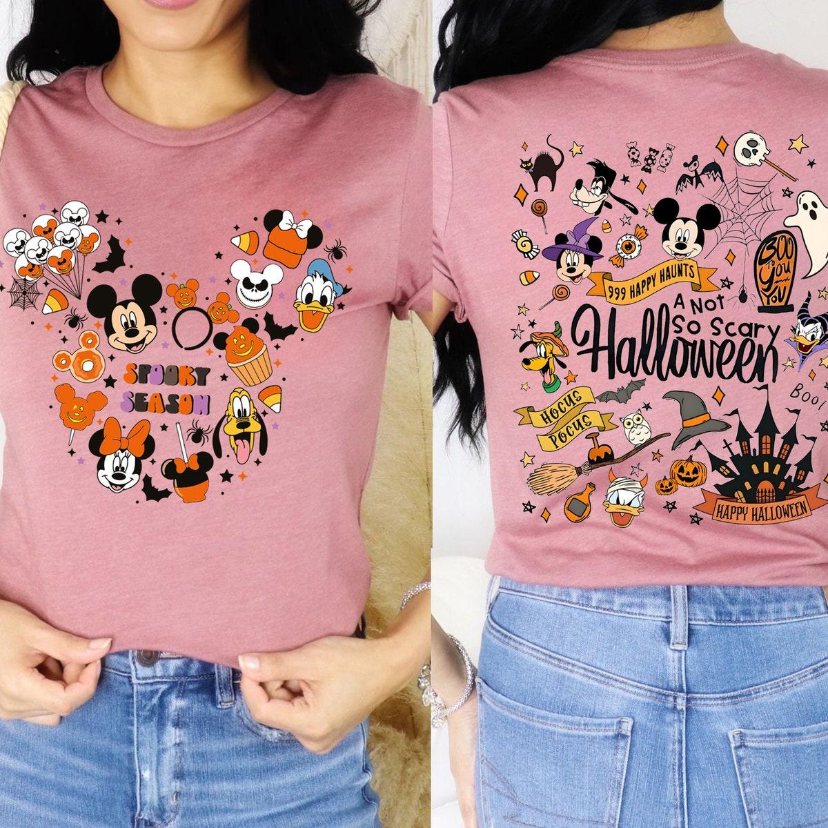 Spooky Season Mickey's Not So Scary Halloween Party Shirt 4