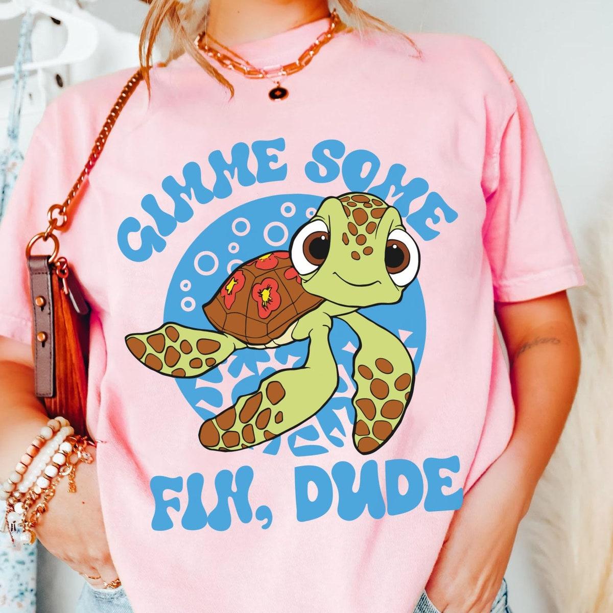 Squirt Sea Turtle Gimme Some Fin Dude Shirt 2