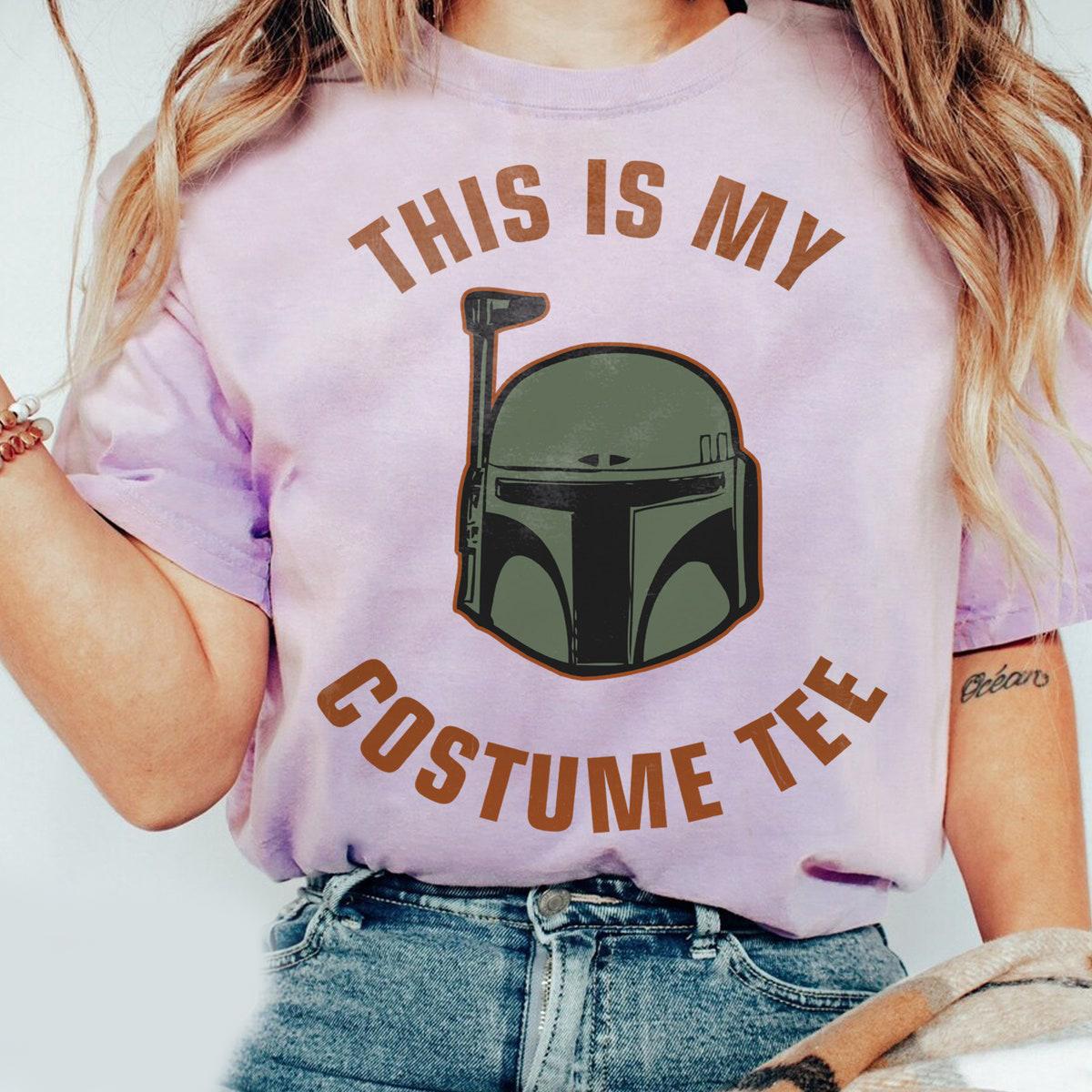 Star Wars Boba Fett Helmet Costume Halloween Shirt 3