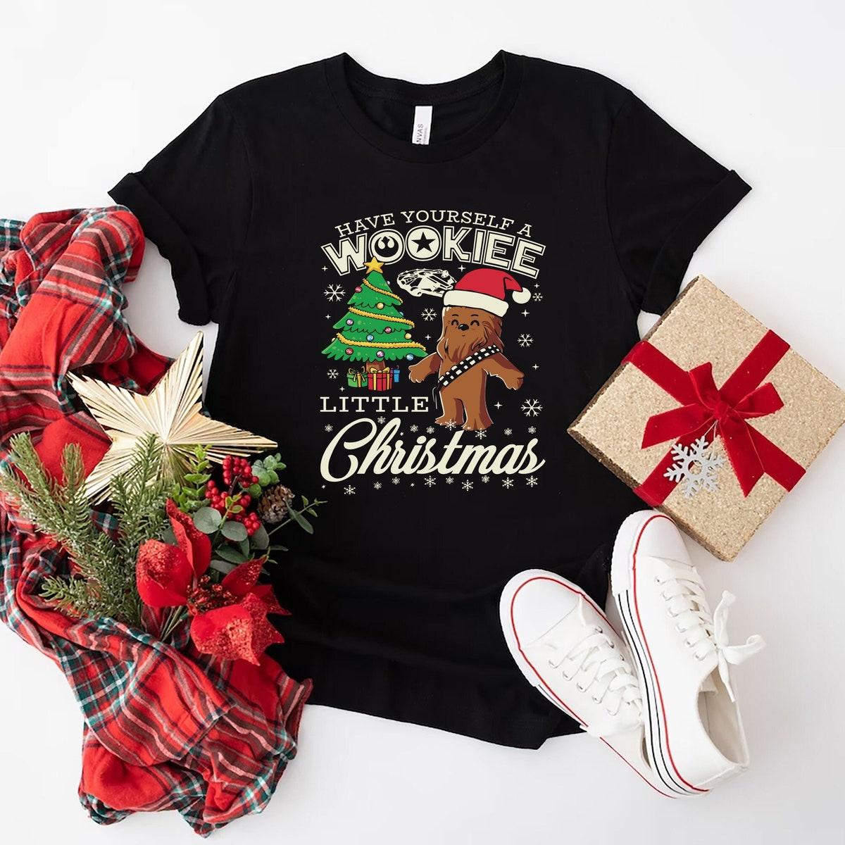 Star Wars Chewbacca Little Christmas Shirt 1