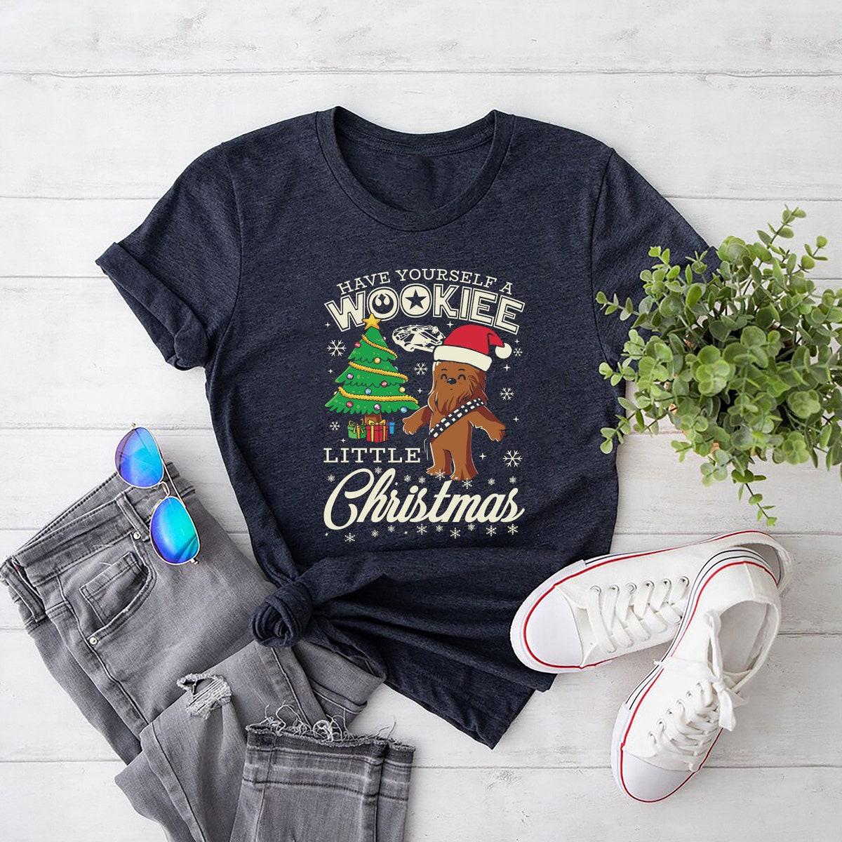 Star Wars Chewbacca Little Christmas Shirt 2