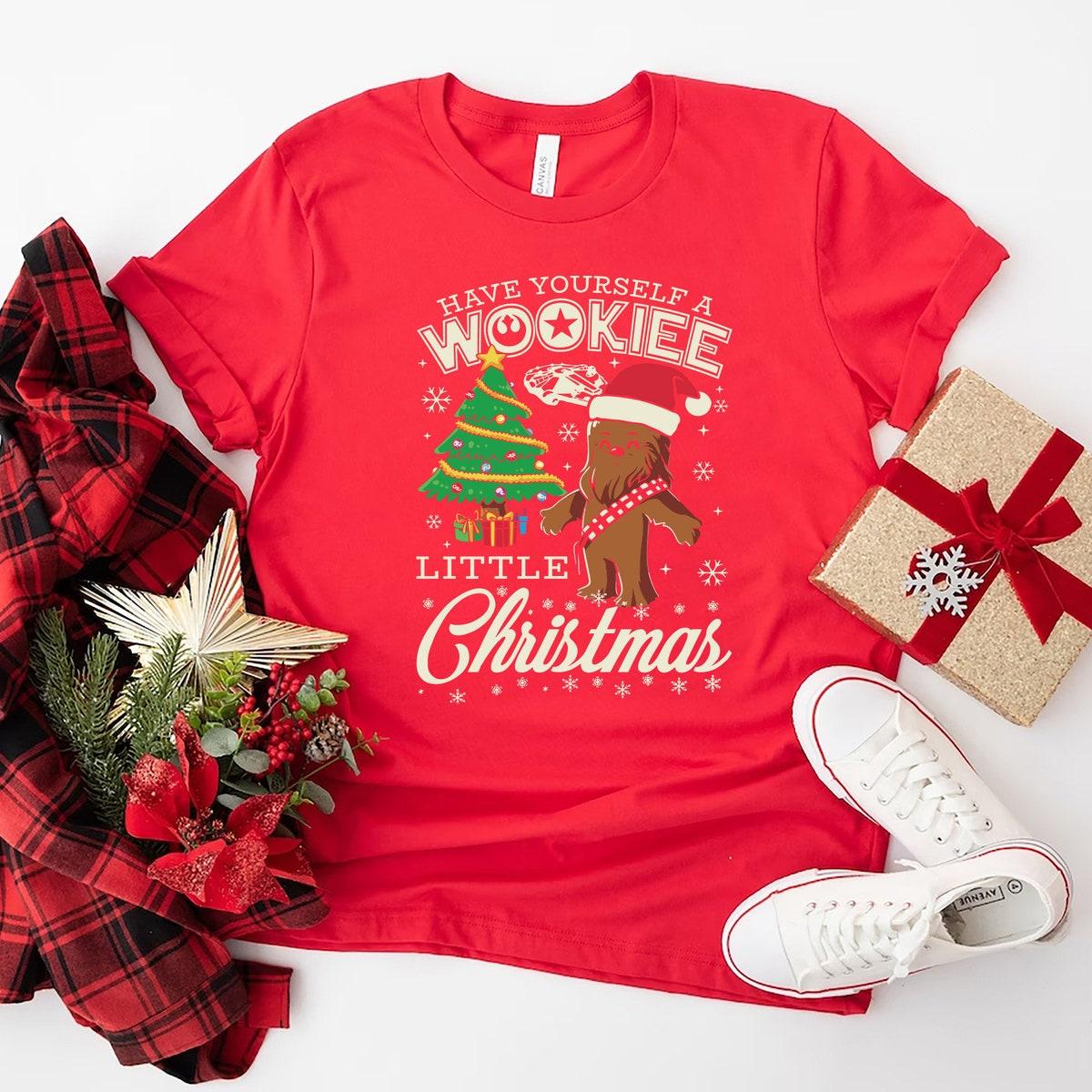 Star Wars Chewbacca Little Christmas Shirt 3